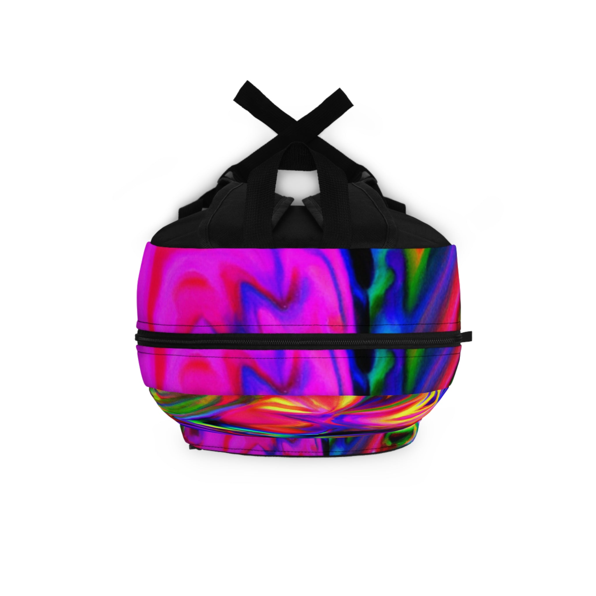 "Lunar Lava Lamp Threads" - Backpack