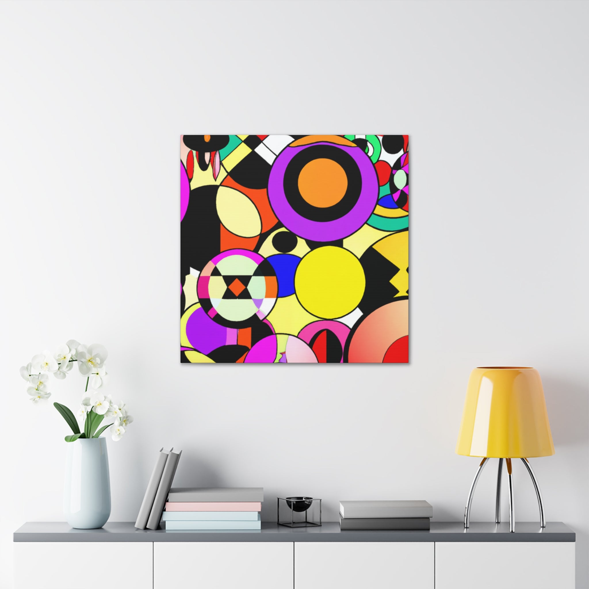 Groovy Kaleidoscope - Canvas