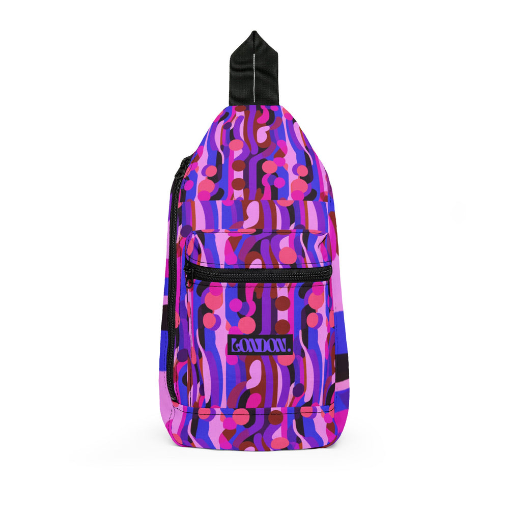 "Marley Mondrian: A Trip Through Time" - Sling Bag