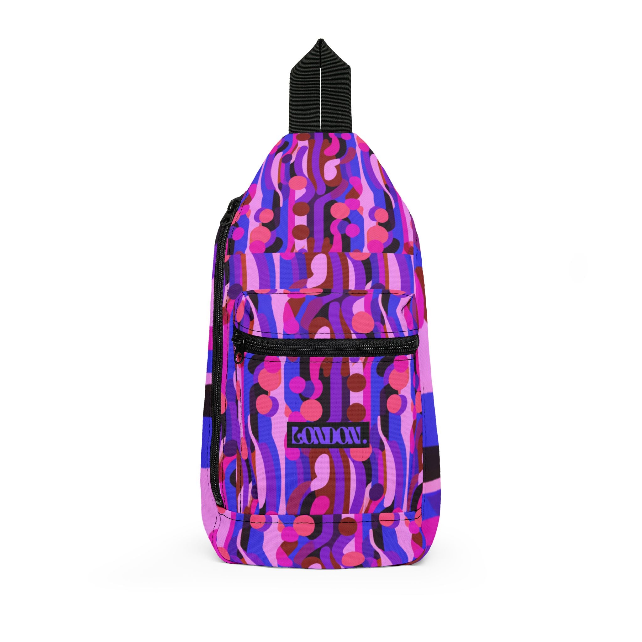 "Marley Mondrian: A Trip Through Time" - Sling Bag