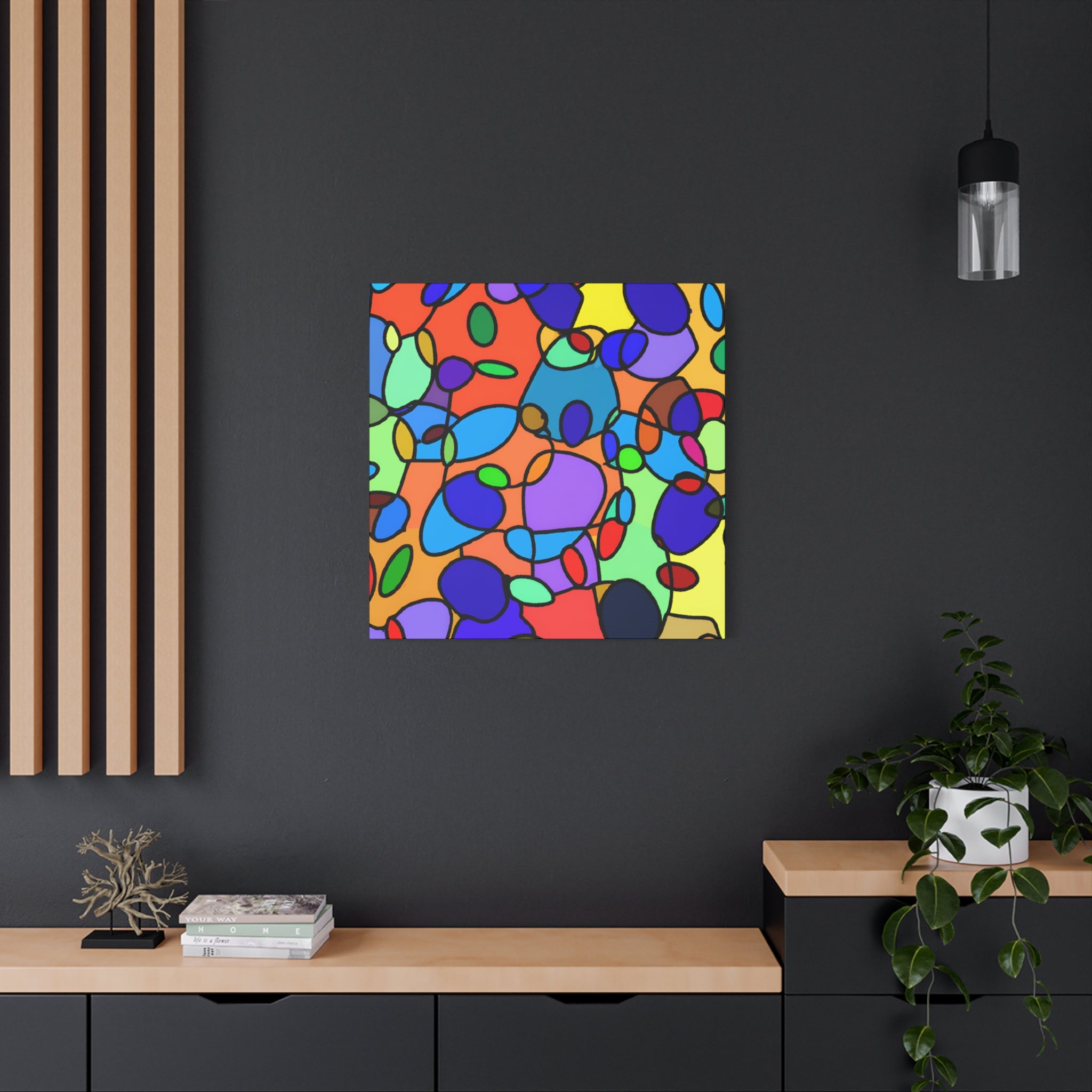 Groovy Galaxy - Canvas