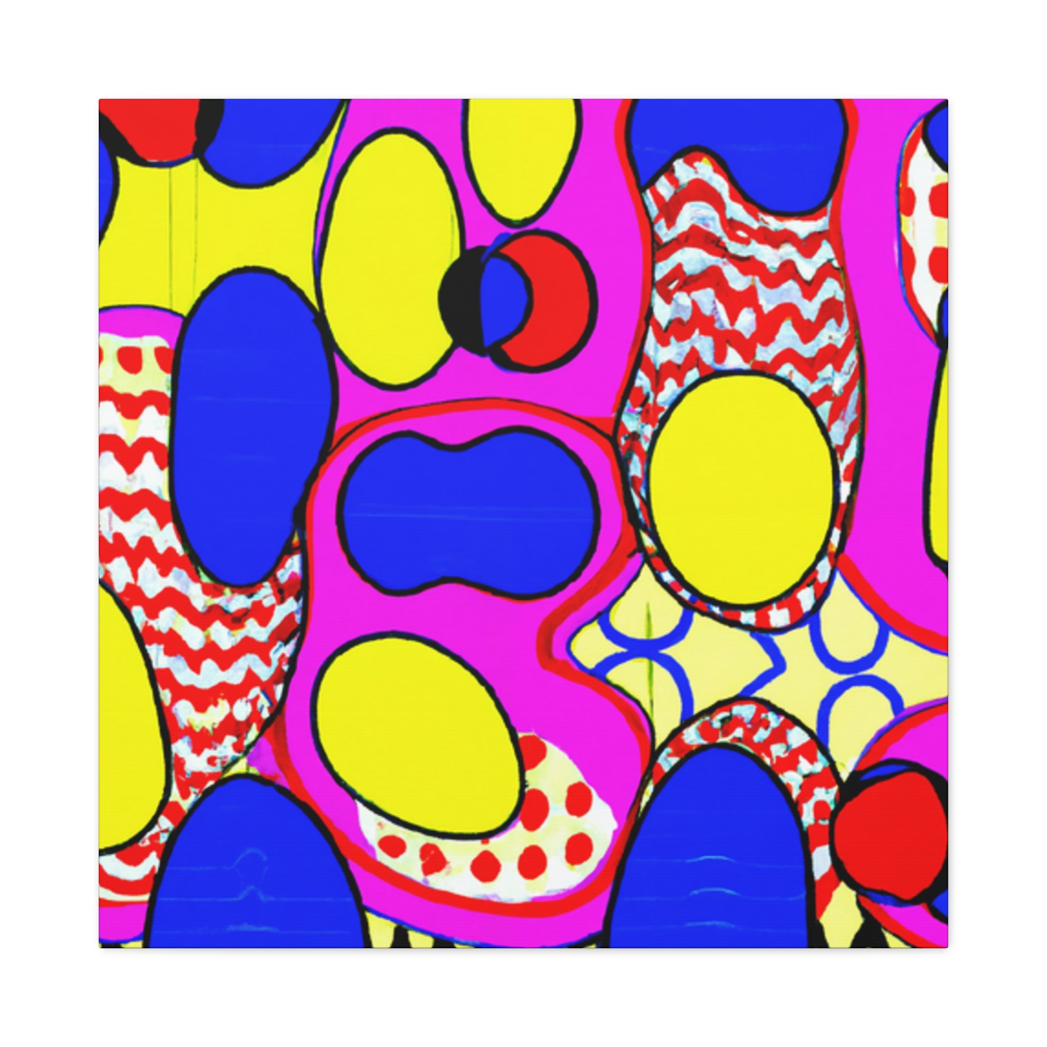 Groovy Kaleidoscope - Canvas