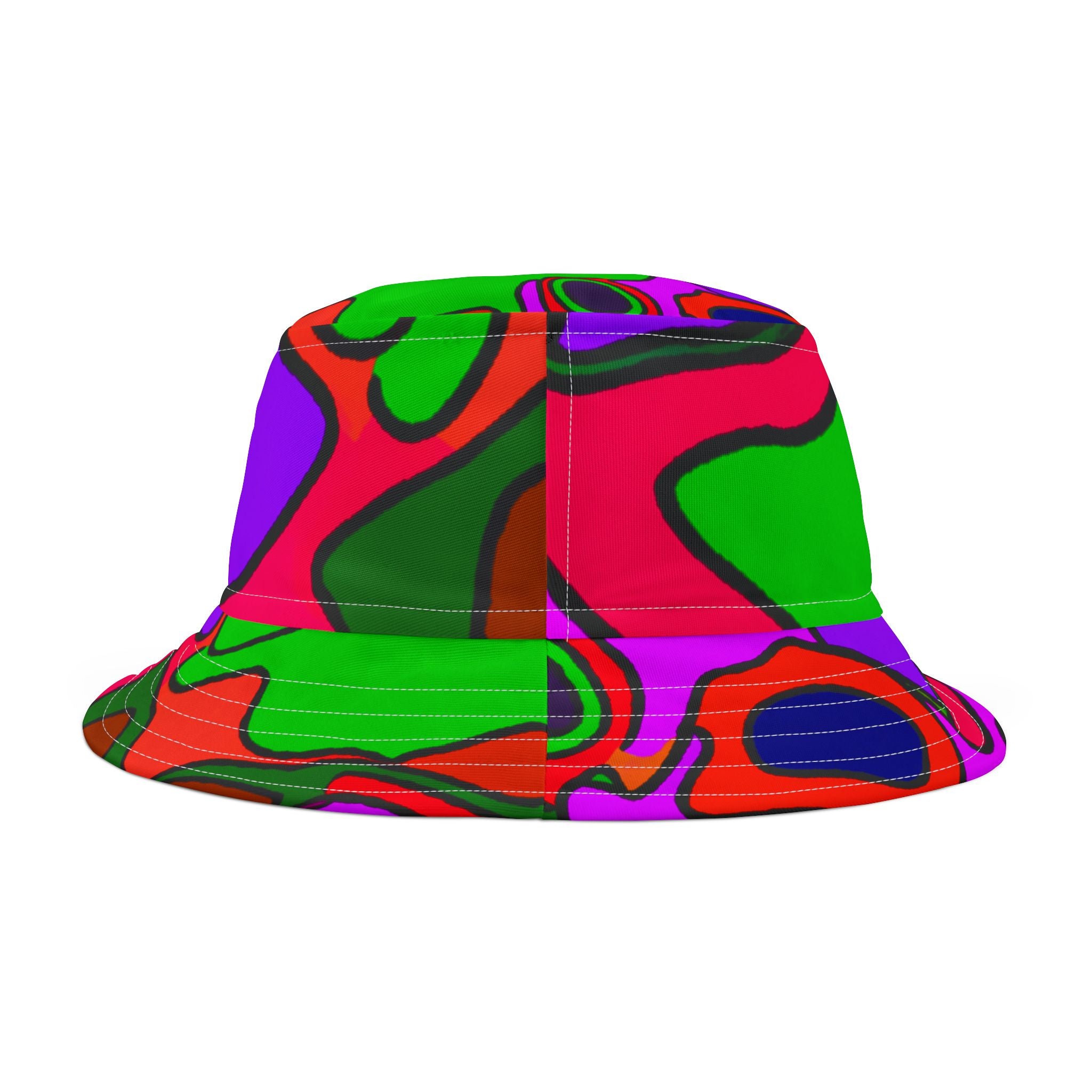 "Groovy Delights by Lotus Lennon" - Bucket Hat