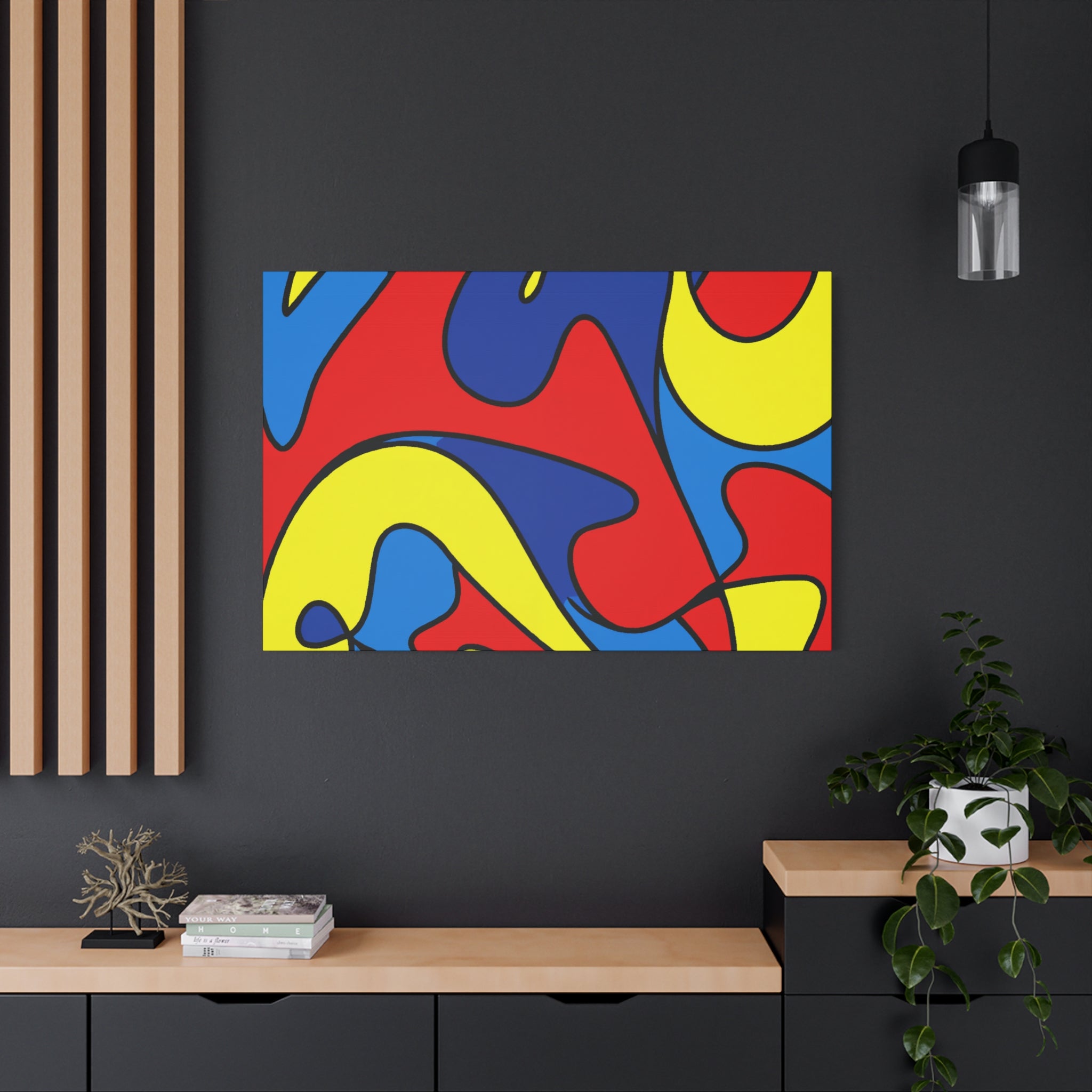 Groovy Kaleidoscope - Canvas