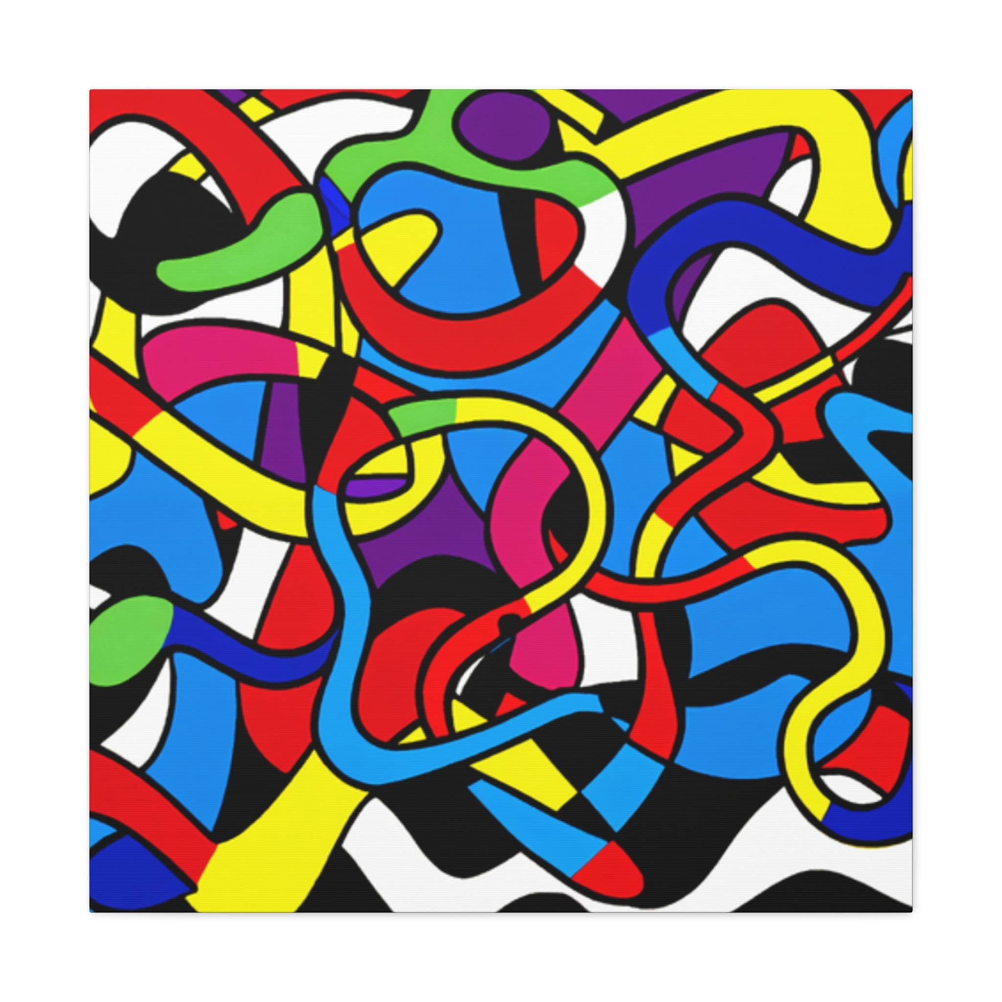 Groovy Kaleidoscope - Canvas