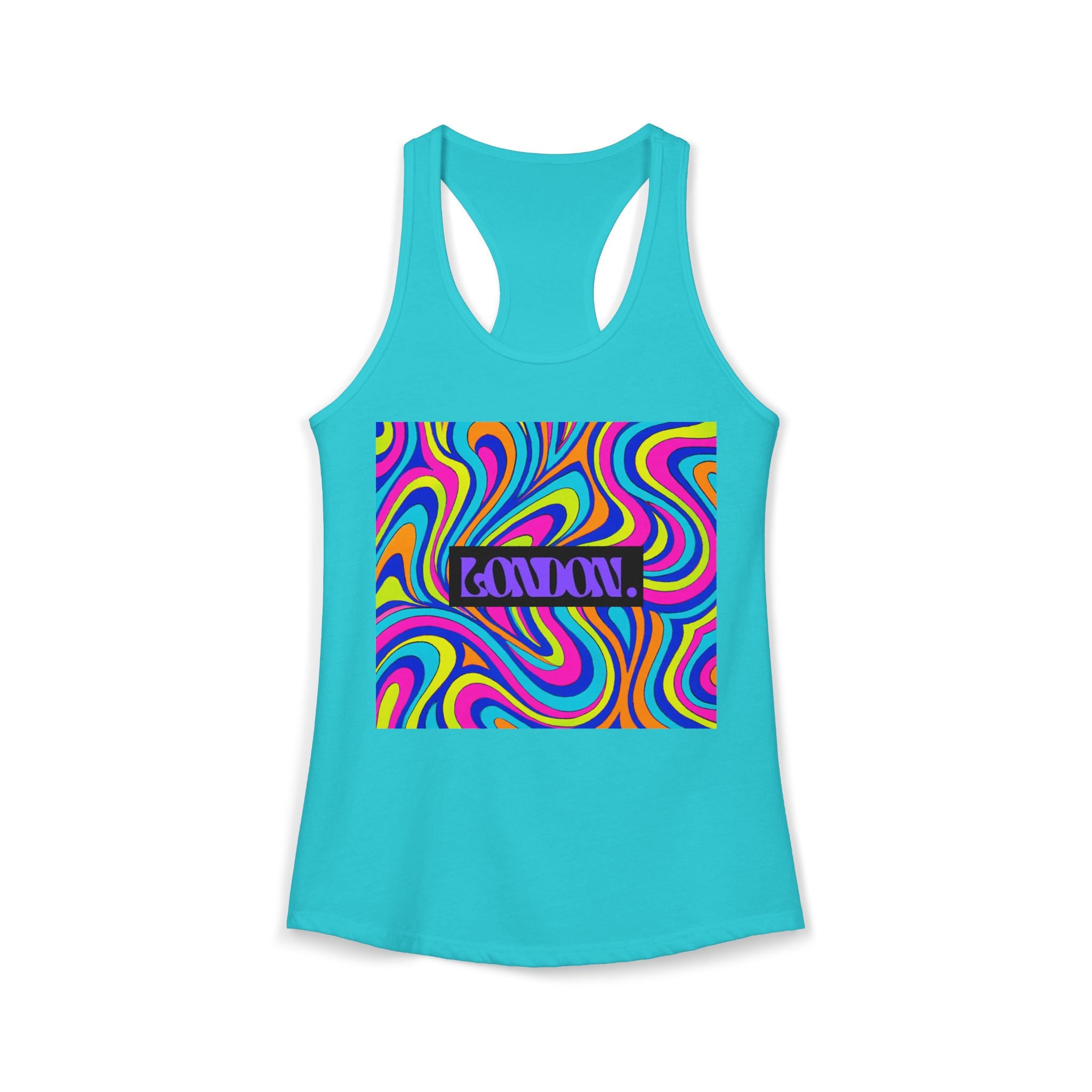 "Jasper Kaledioscope" - Racerback Tank Top