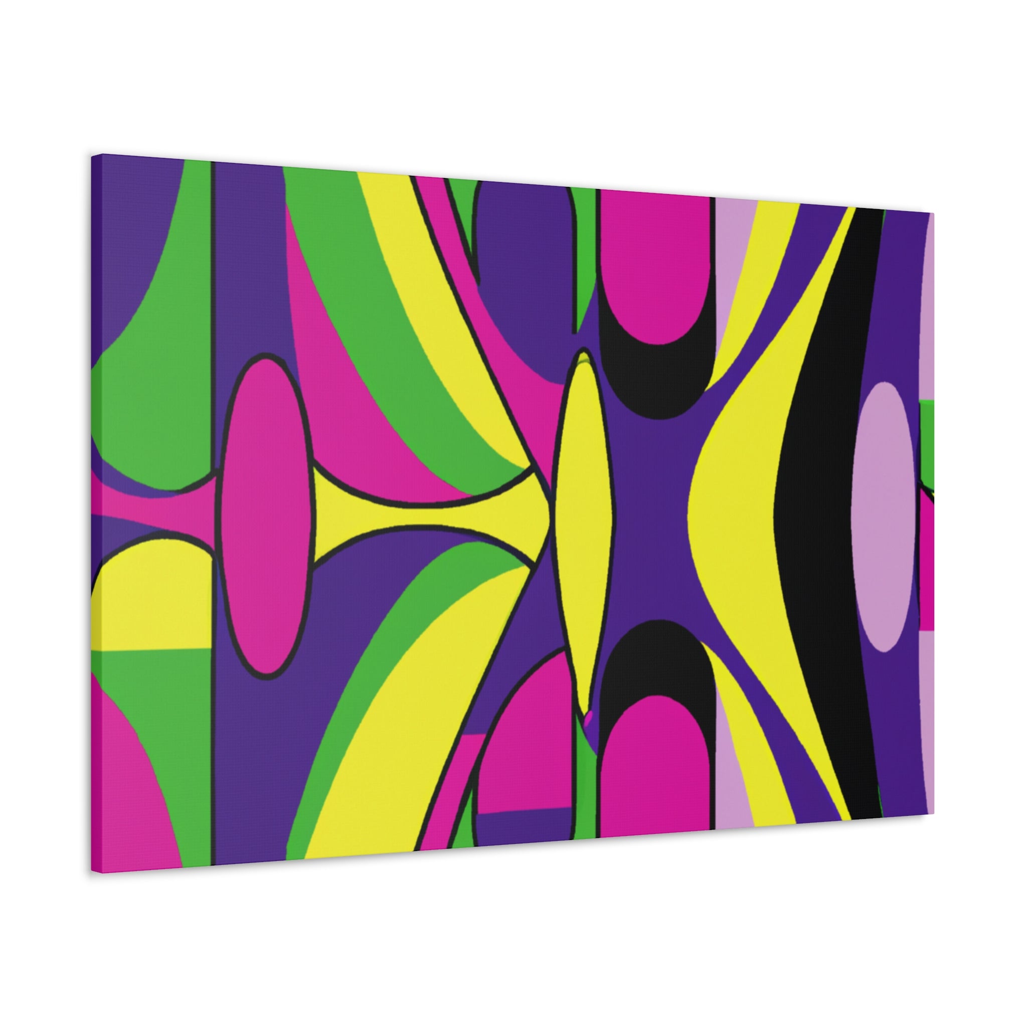 Groovy Kaleidoscope - Canvas