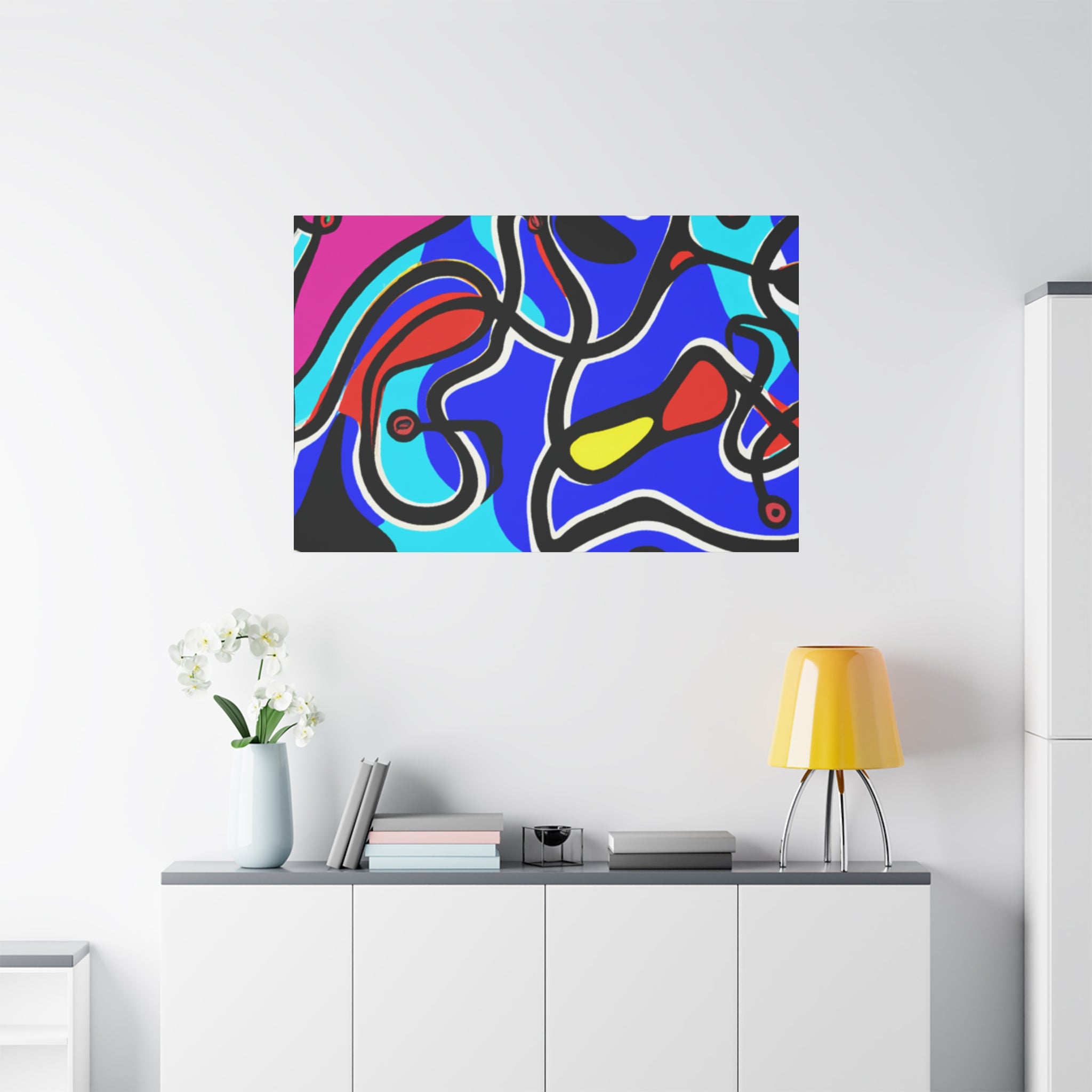 Groovy Kaleidoscope - Canvas