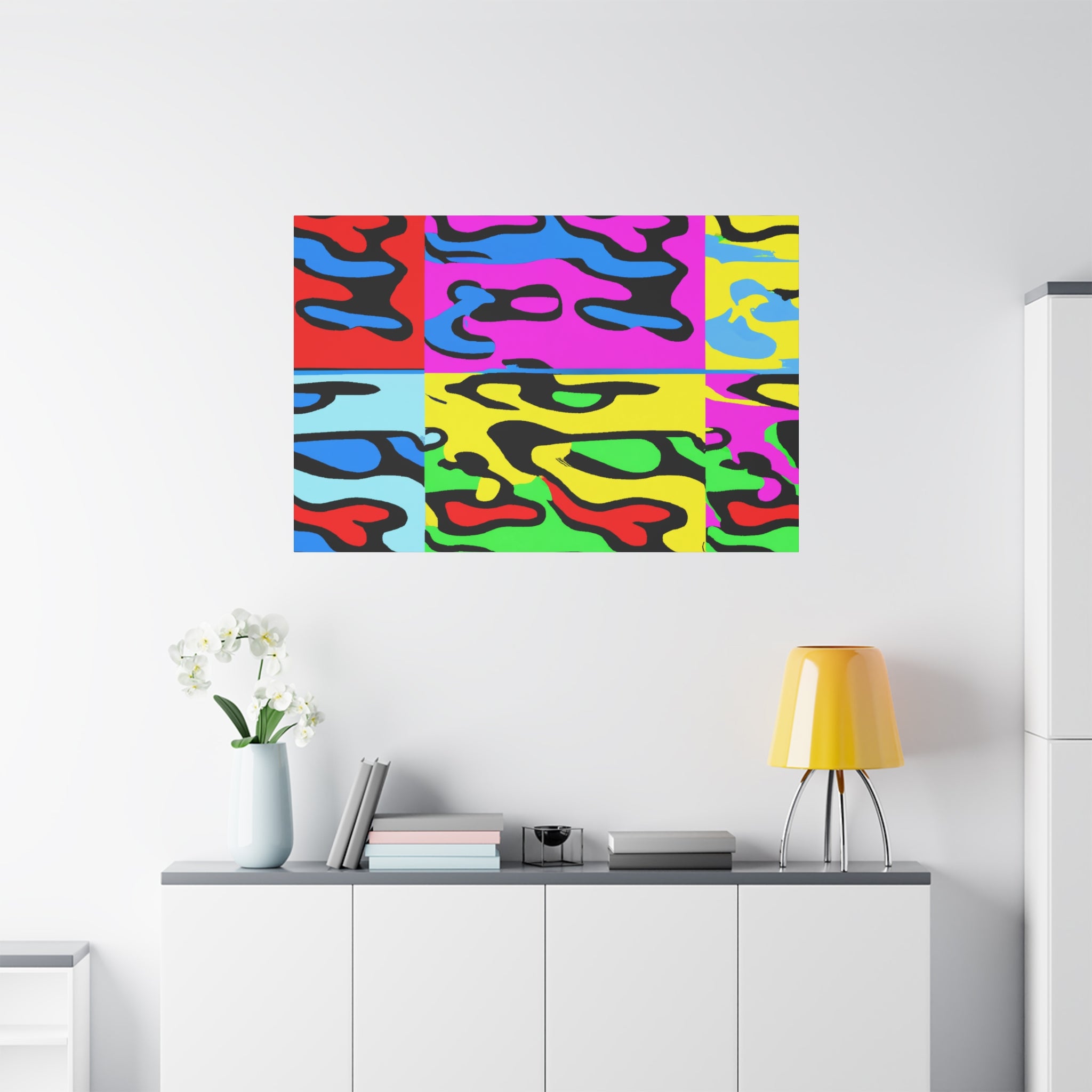 Groovy Kaleidoscope - Canvas