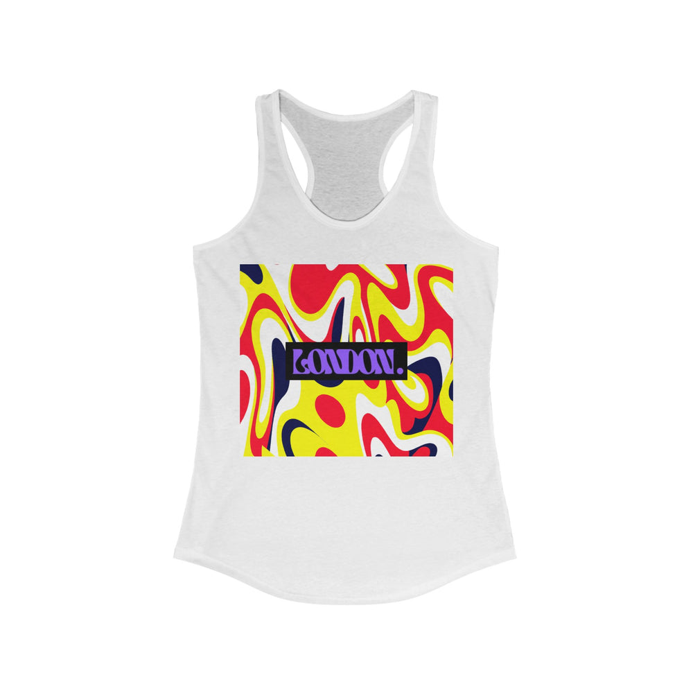 "Groovy Melodia" - Racerback Tank Top