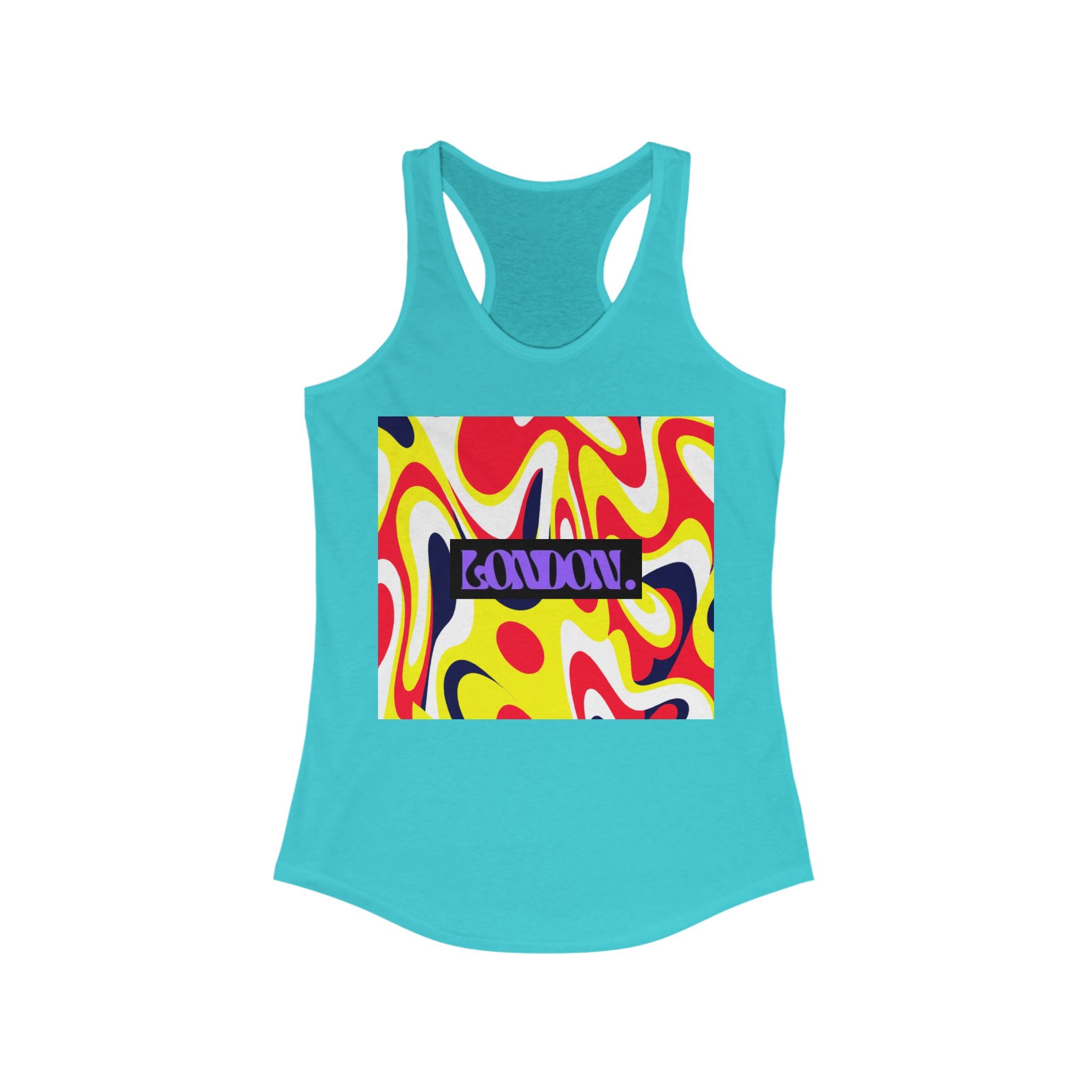 "Groovy Melodia" - Racerback Tank Top