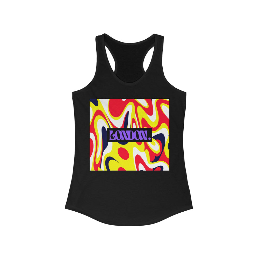 "Groovy Melodia" - Racerback Tank Top