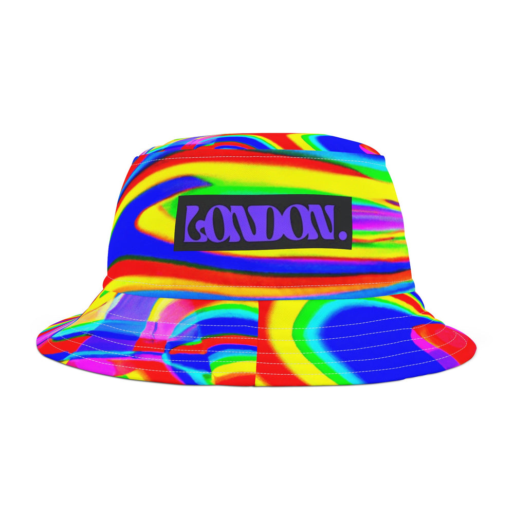 "Groovy Hue Mirage" - Bucket Hat