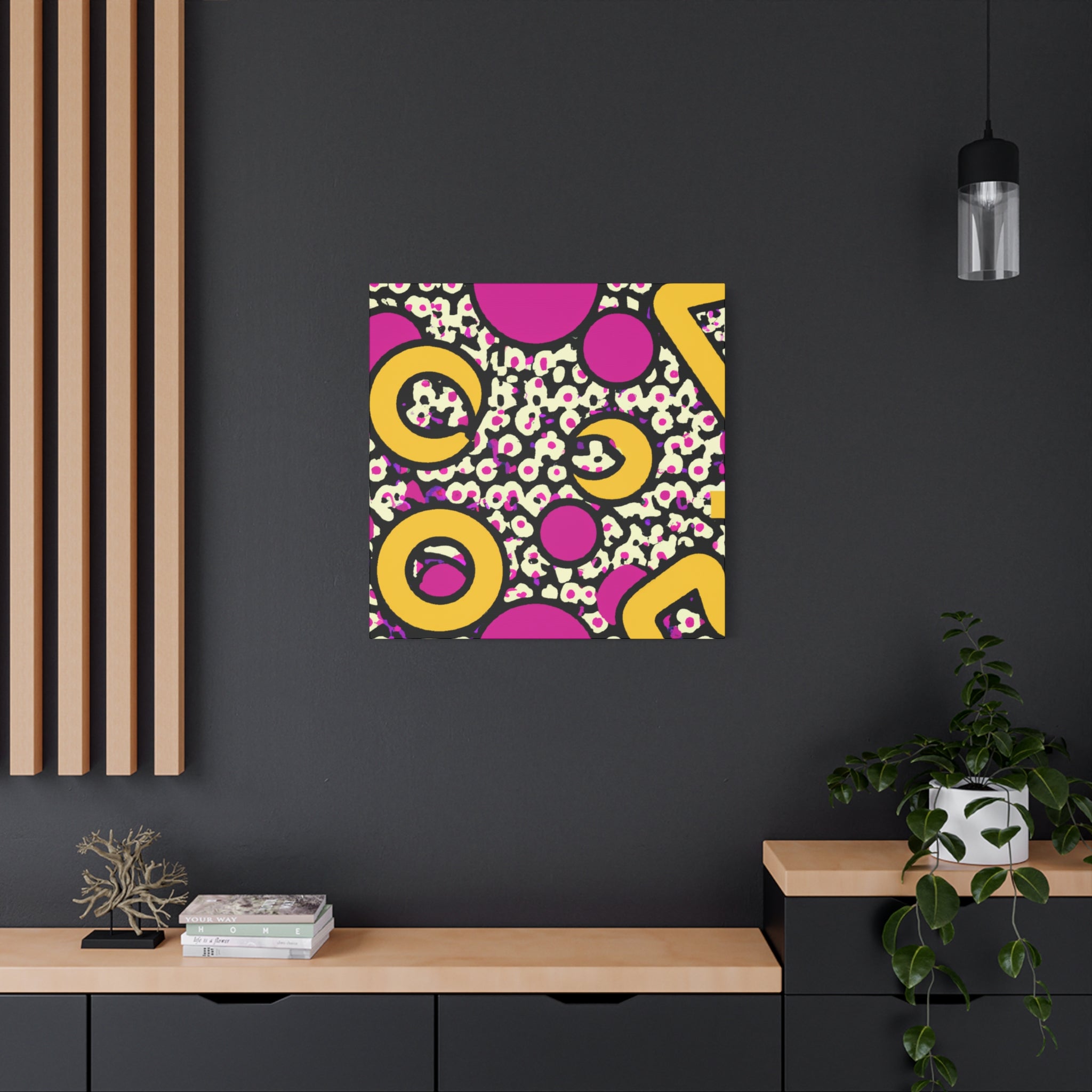 Groovy Kaleidoscope - Canvas