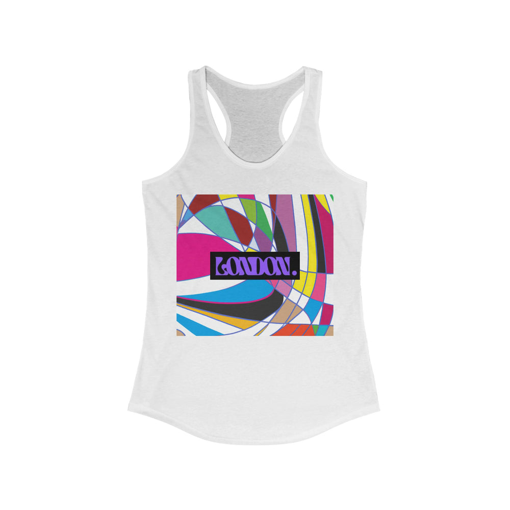 "Velvet Mirage" - Racerback Tank Top