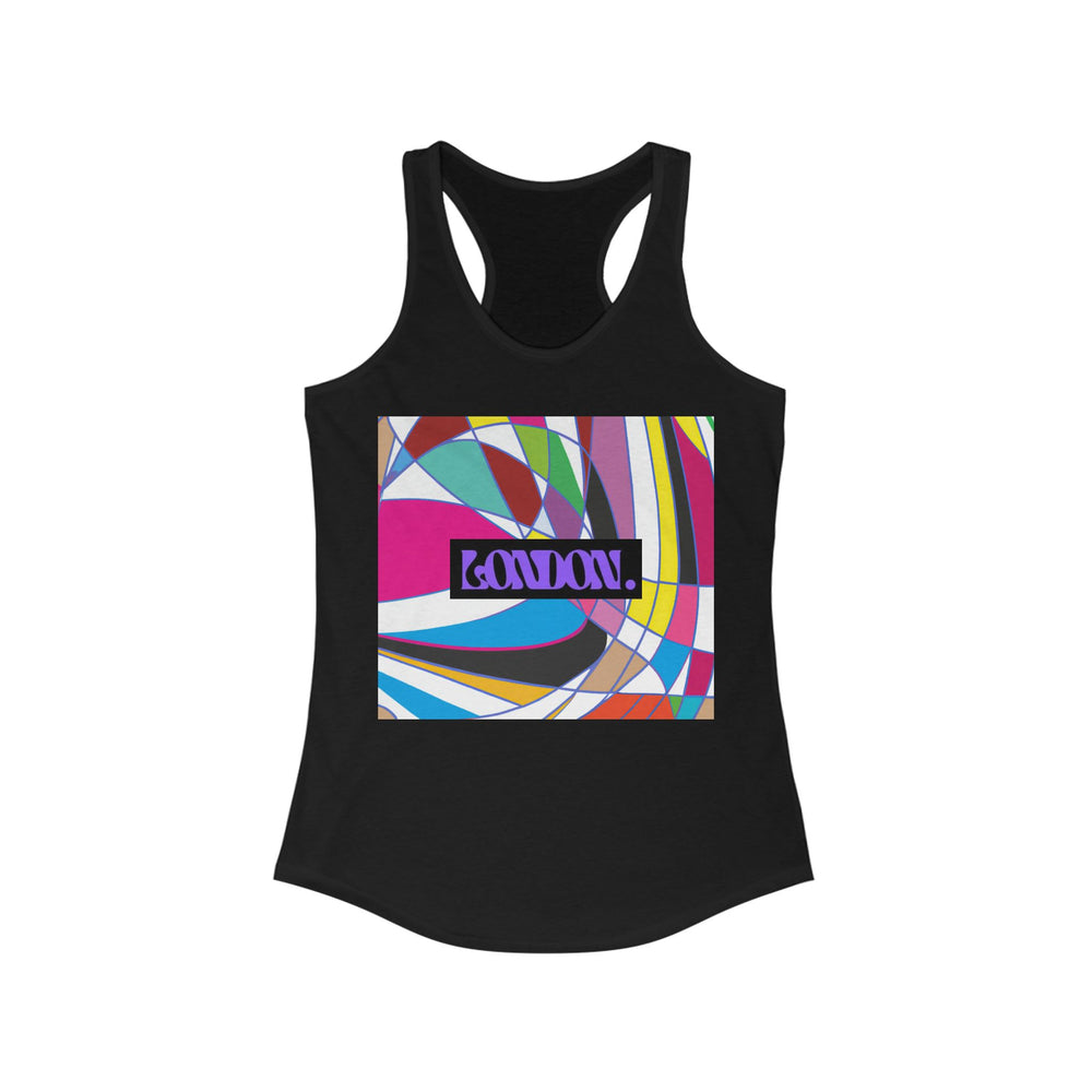 "Velvet Mirage" - Racerback Tank Top