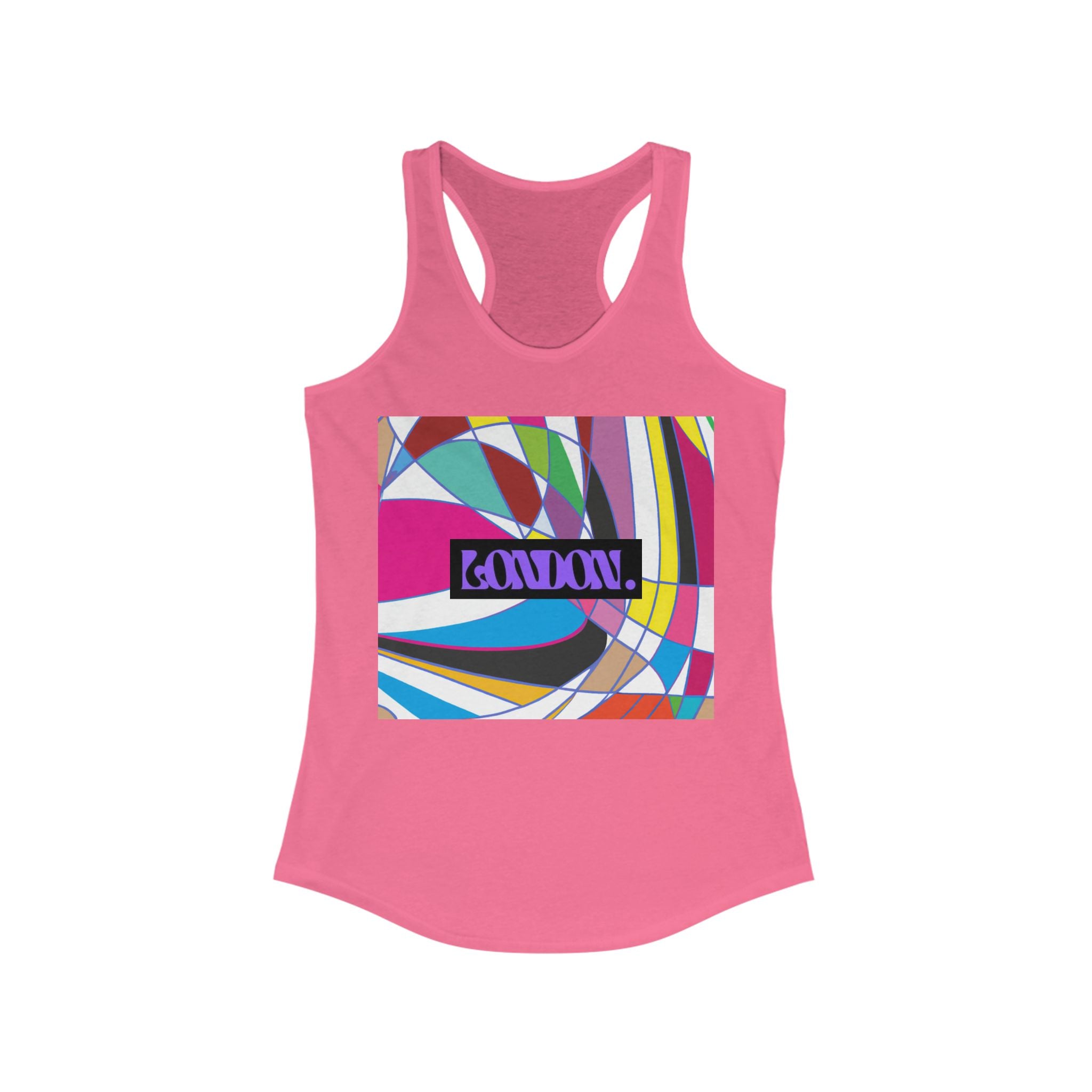 "Velvet Mirage" - Racerback Tank Top