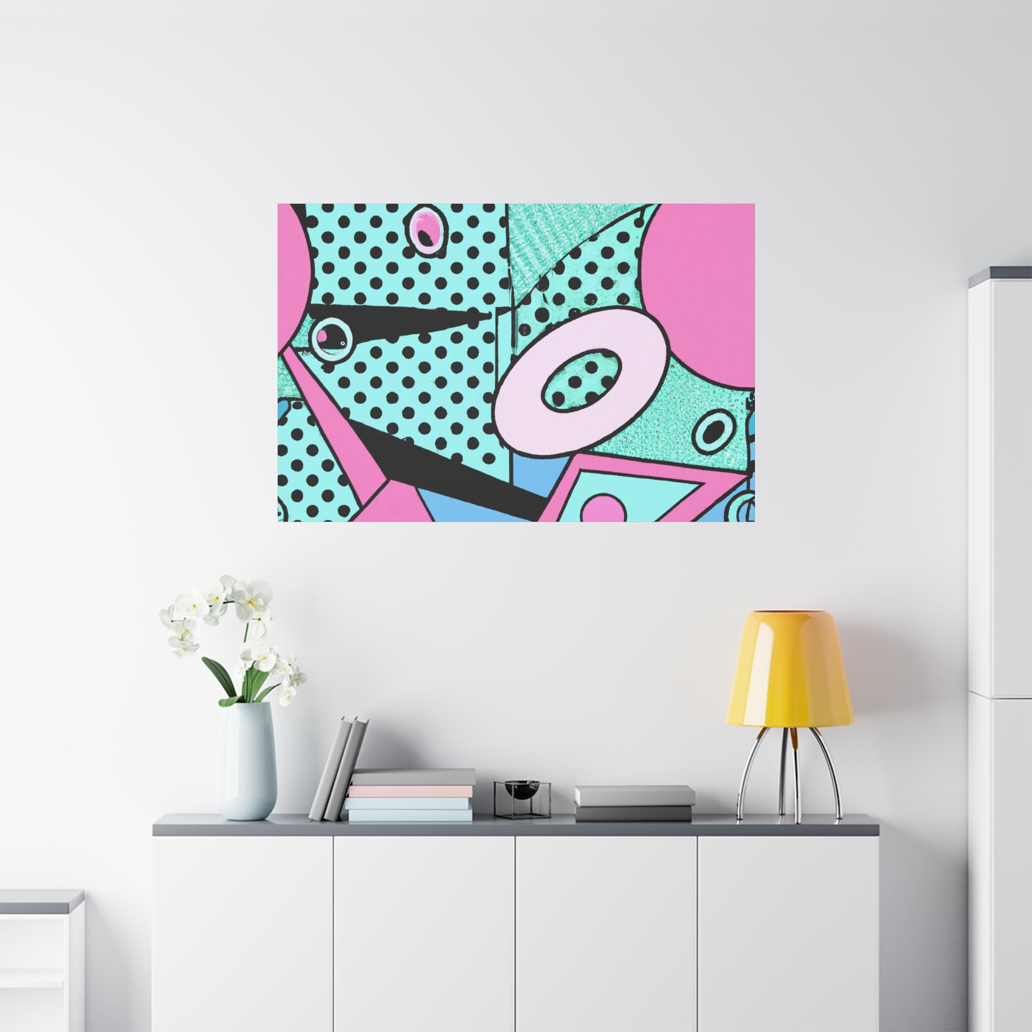 Cosmic Grooves - Canvas