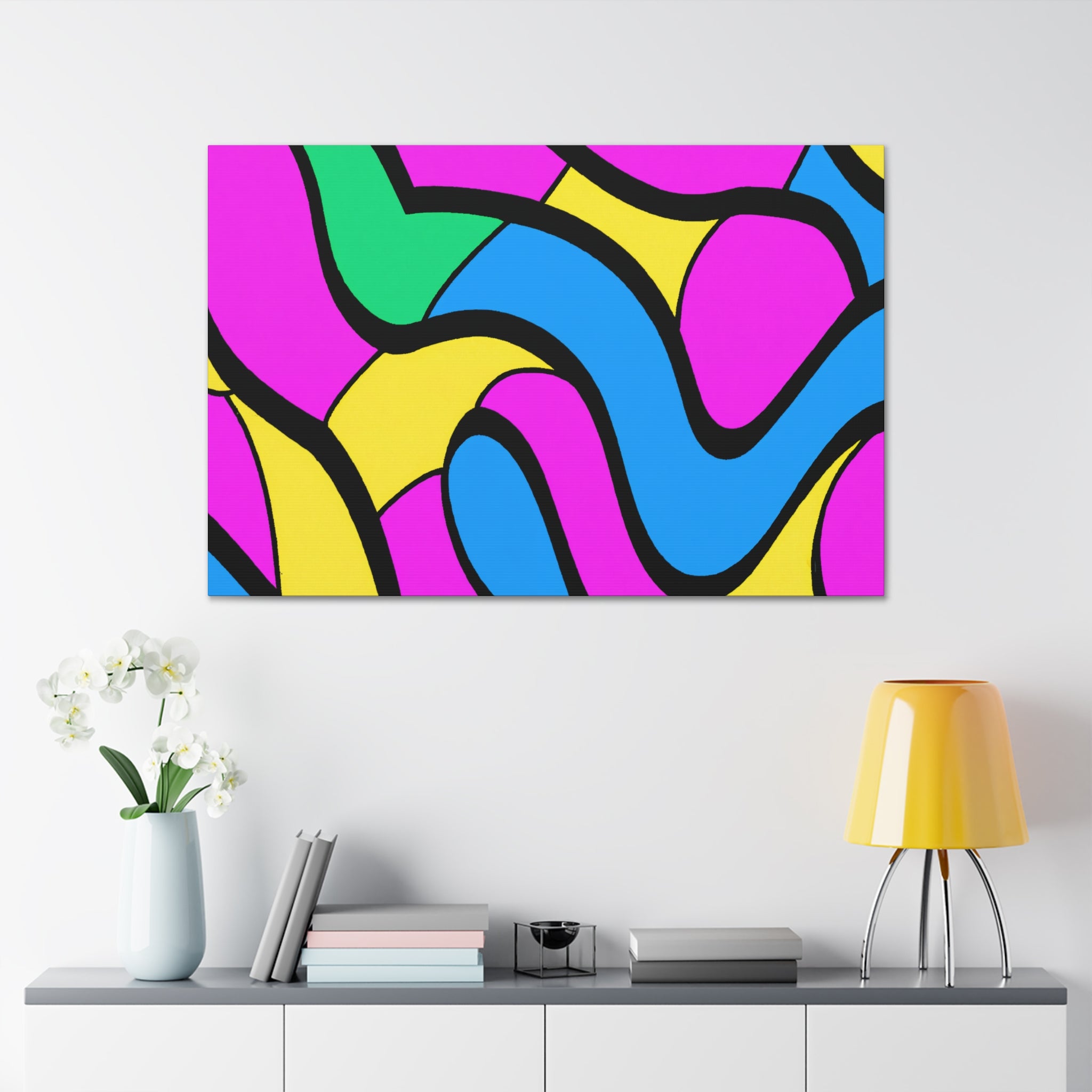 Groovy Whirlwind - Canvas