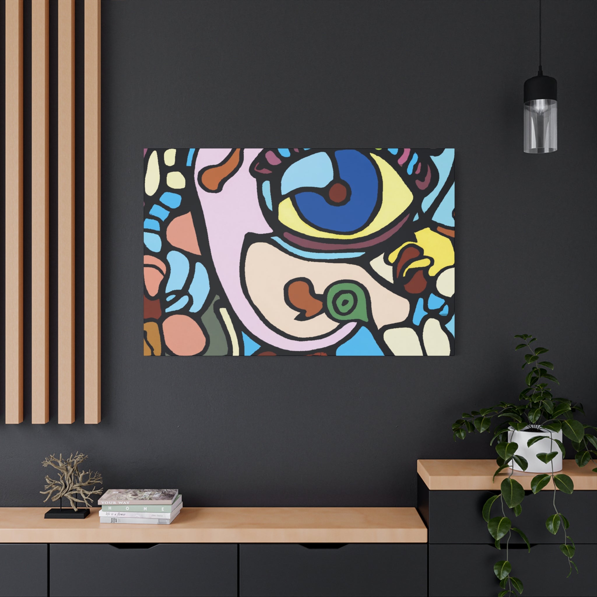 Groovy Kaleidoscope - Canvas