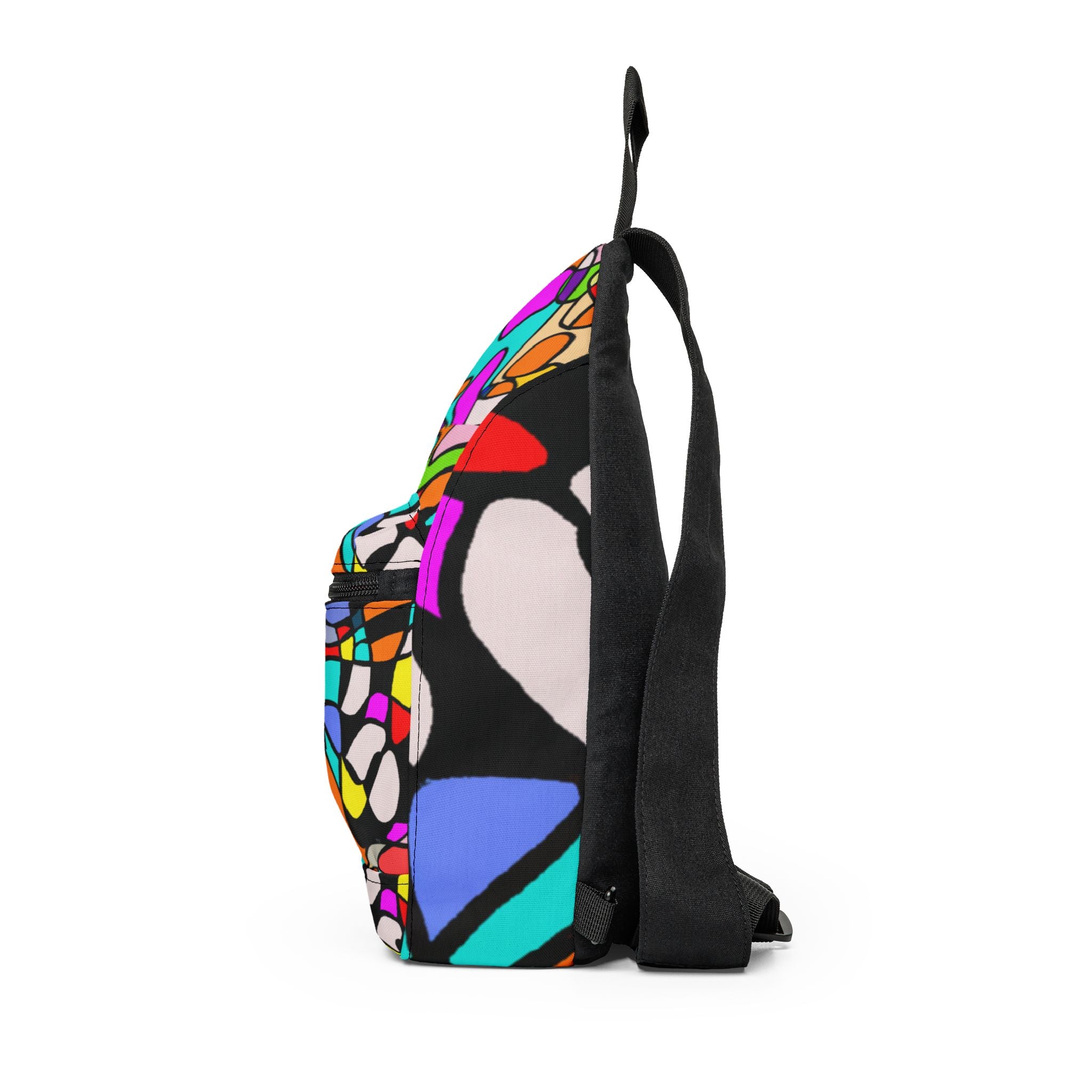 "Groovy Marigold Revival" - Sling Bag