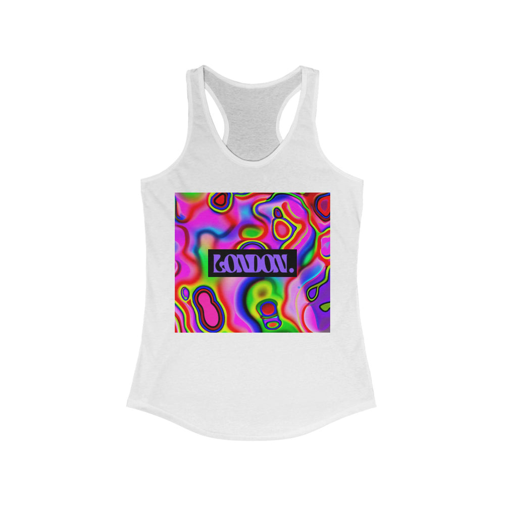 "Groovy Mirage" - Racerback Tank Top