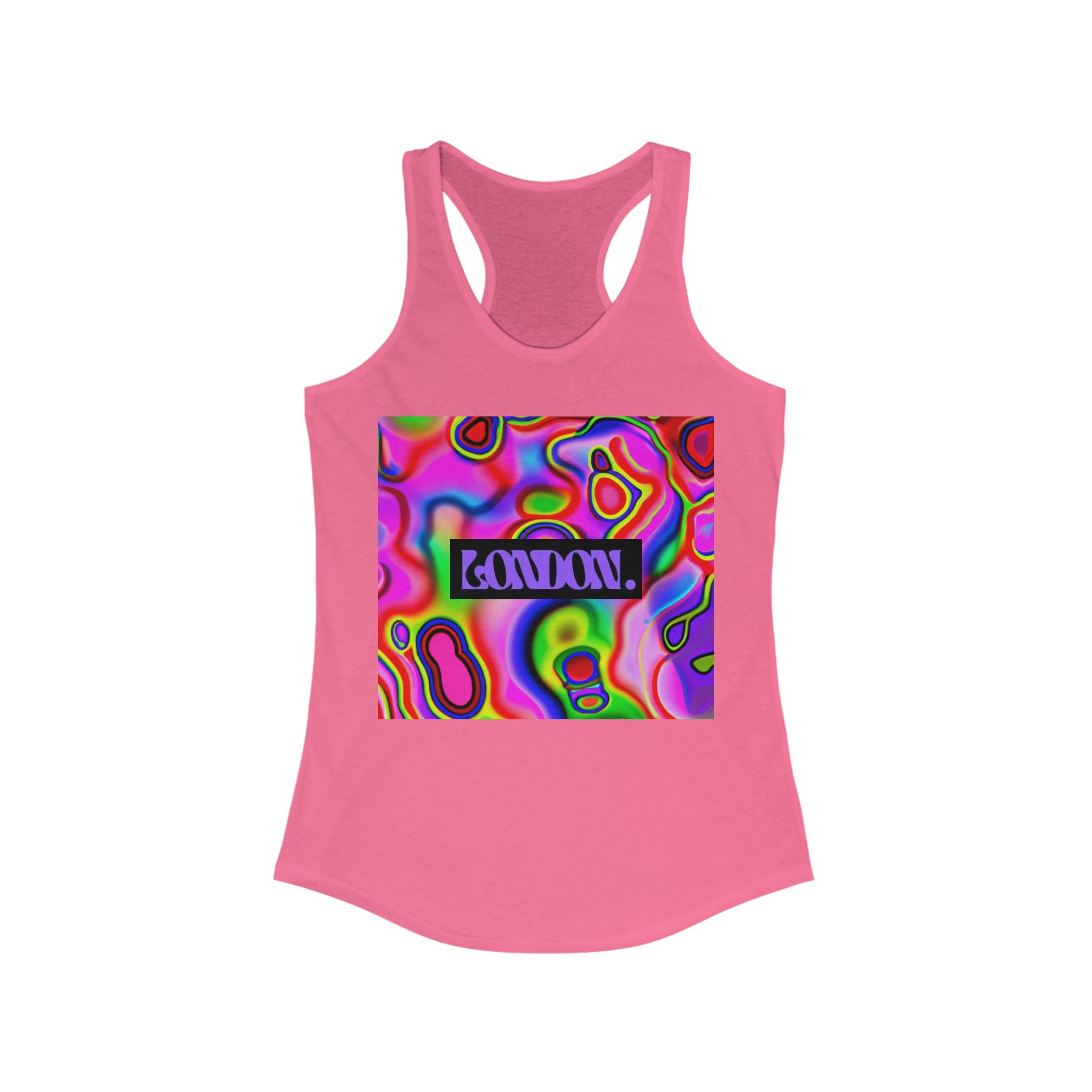 "Groovy Mirage" - Racerback Tank Top