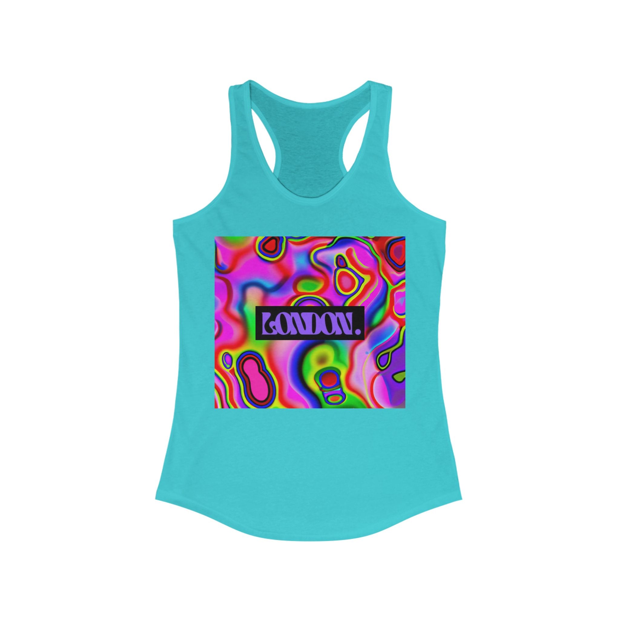 "Groovy Mirage" - Racerback Tank Top