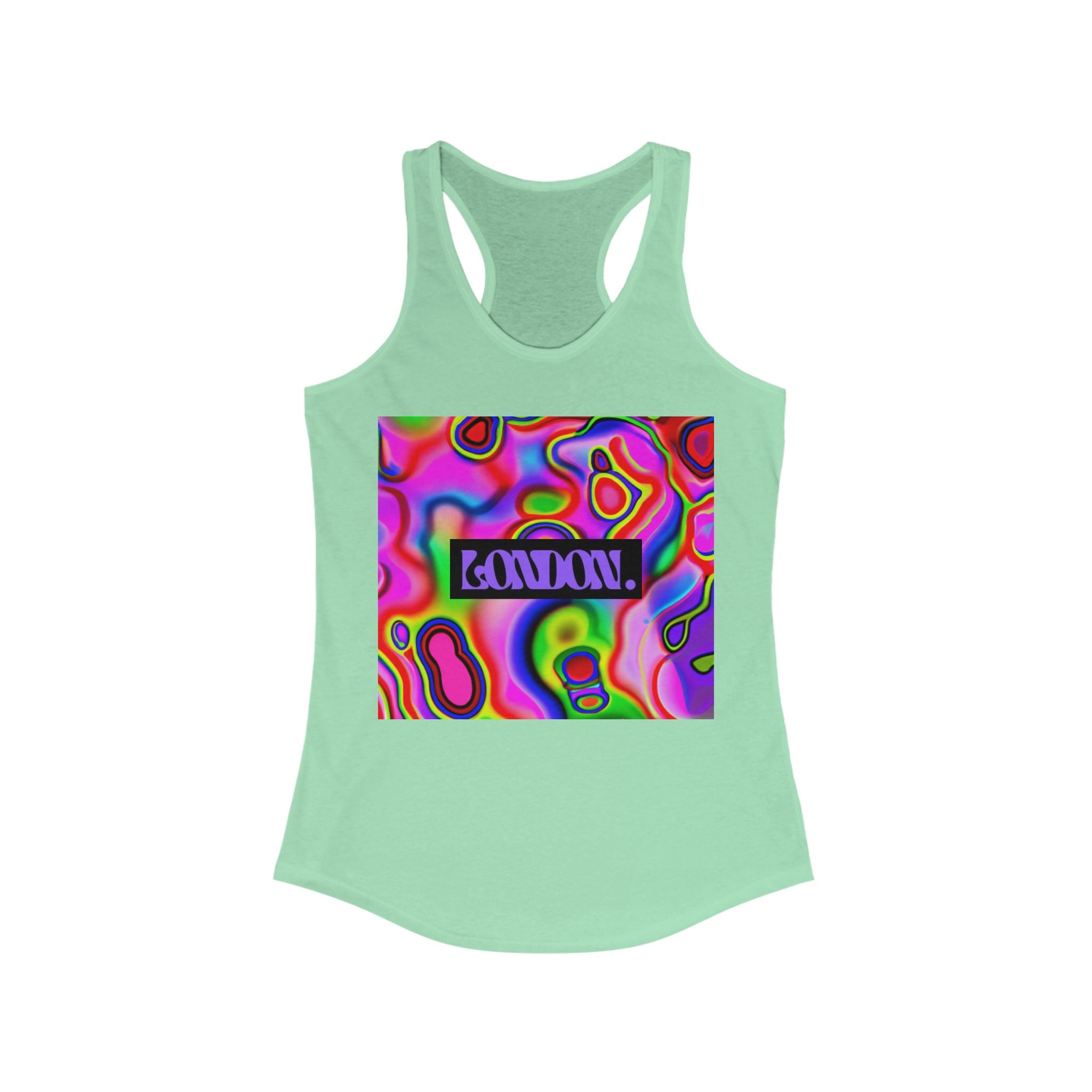 "Groovy Mirage" - Racerback Tank Top