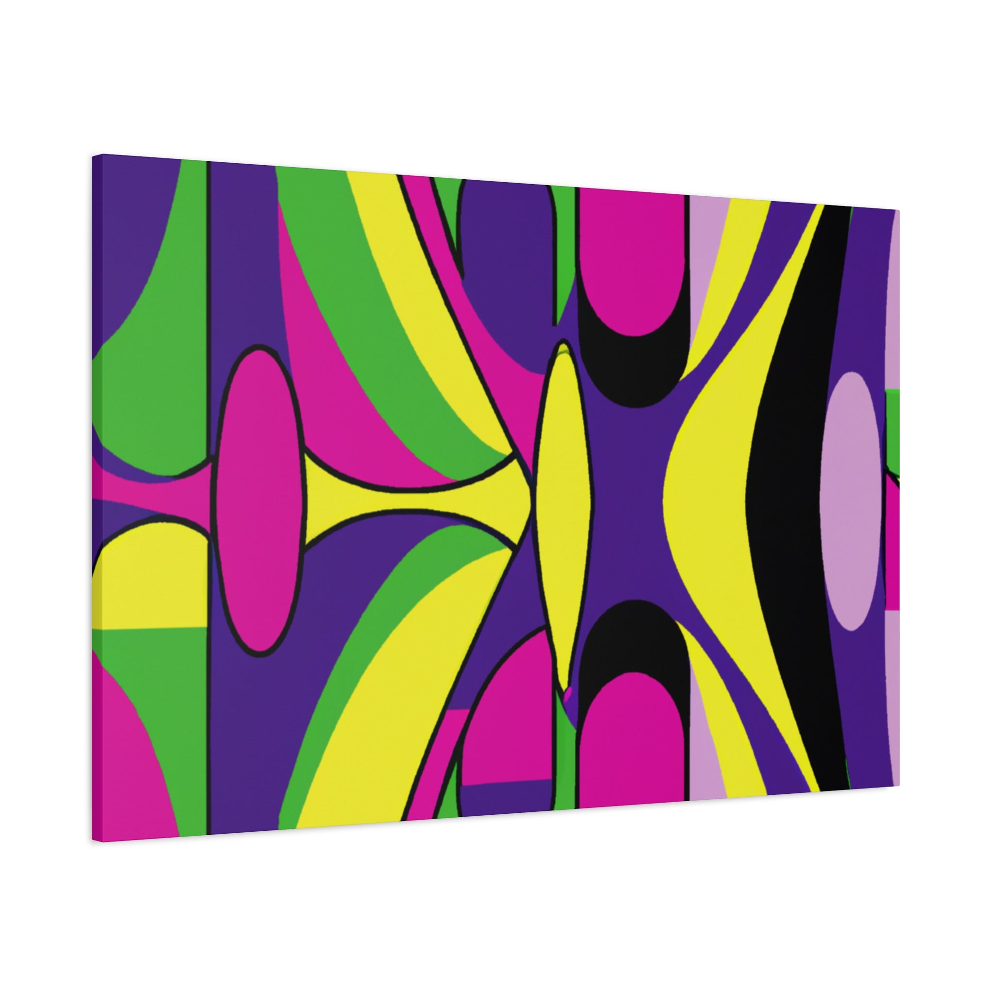 Groovy Kaleidoscope - Canvas