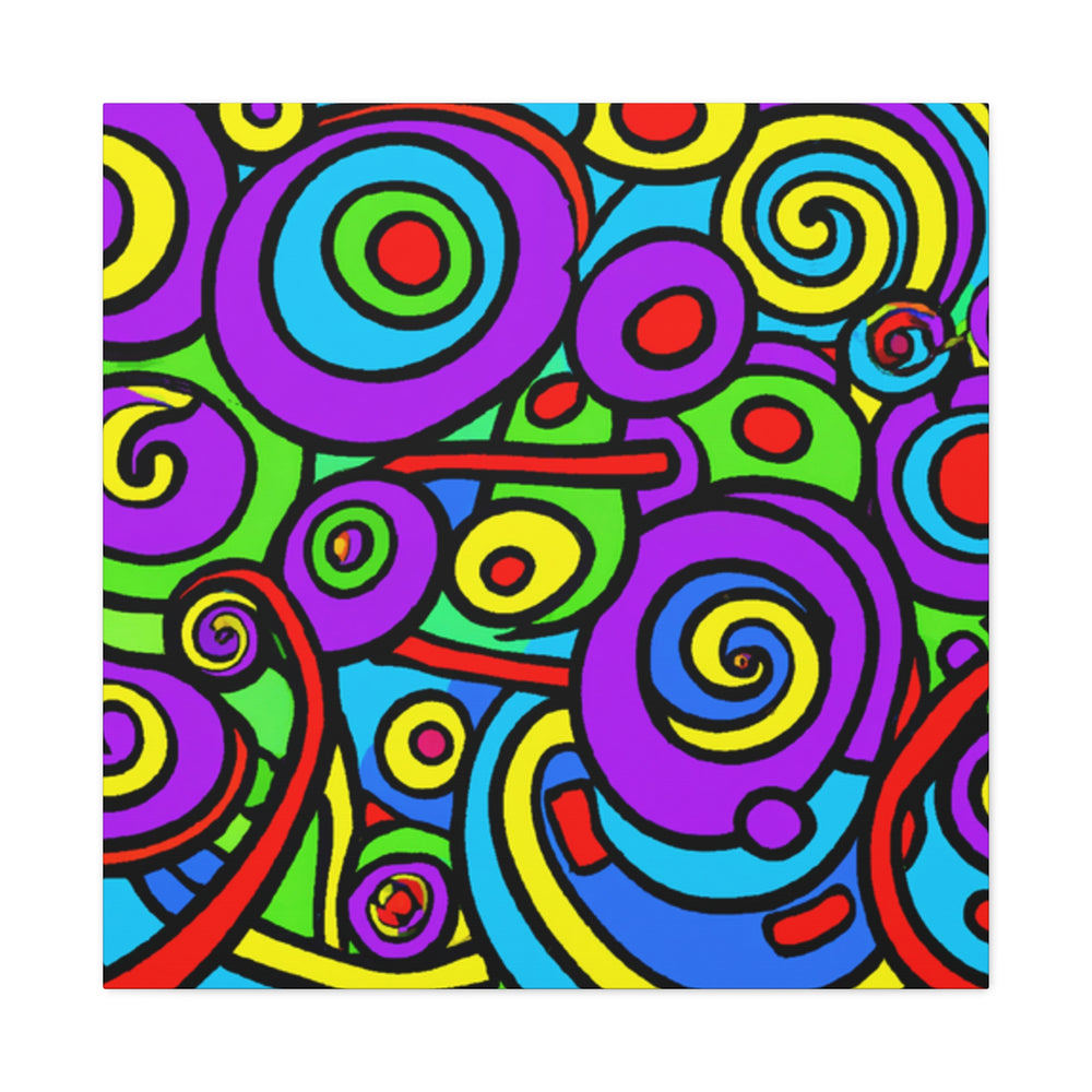 Color Groove. - Canvas