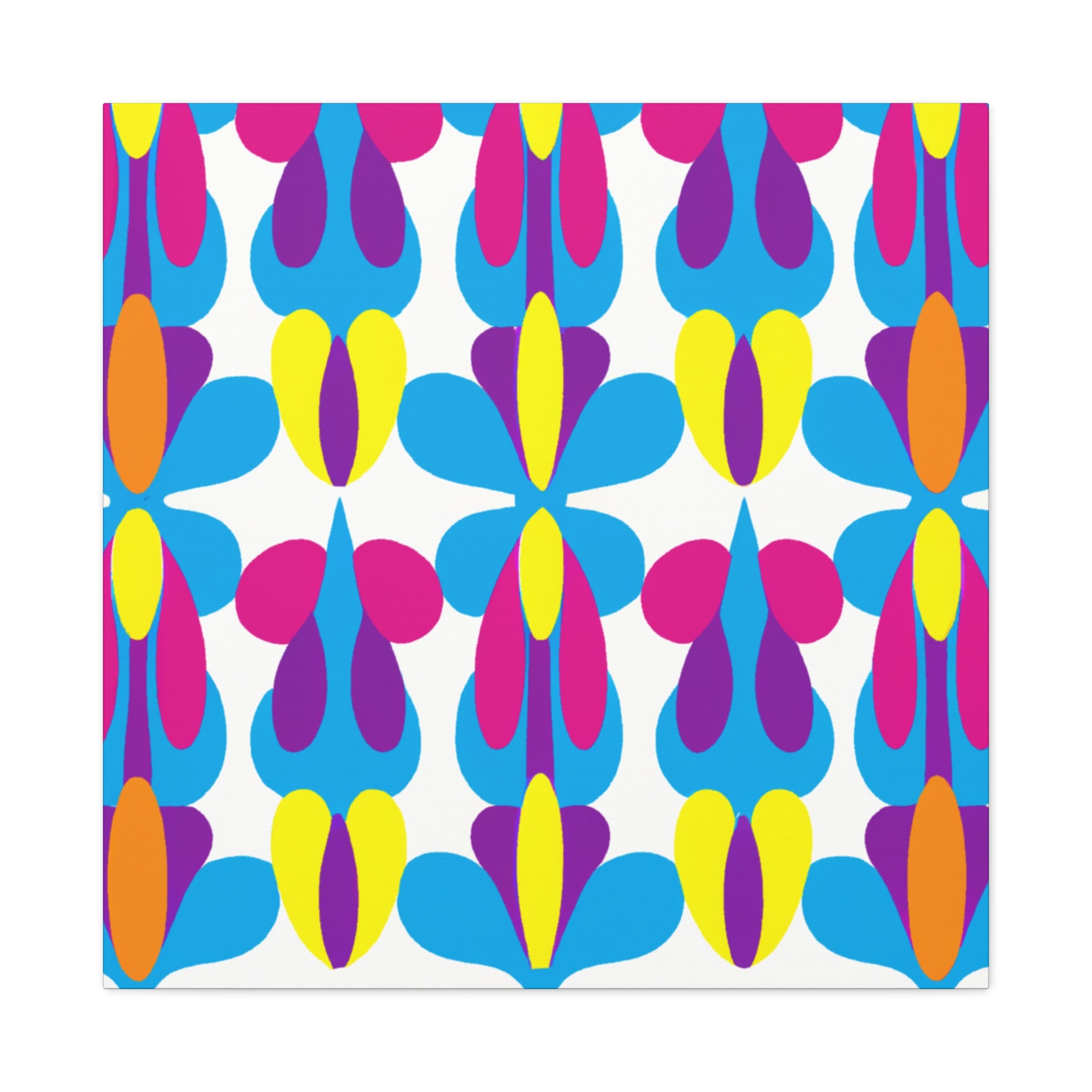 "Garden Kaleidoscope" - Canvas