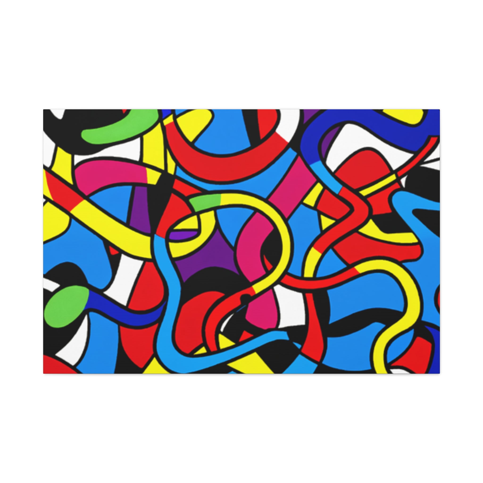 Groovy Kaleidoscope - Canvas