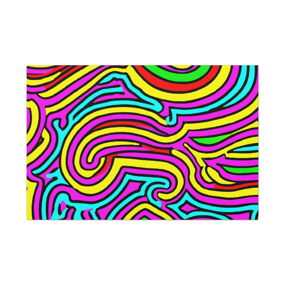Groovy Spectrum - Canvas
