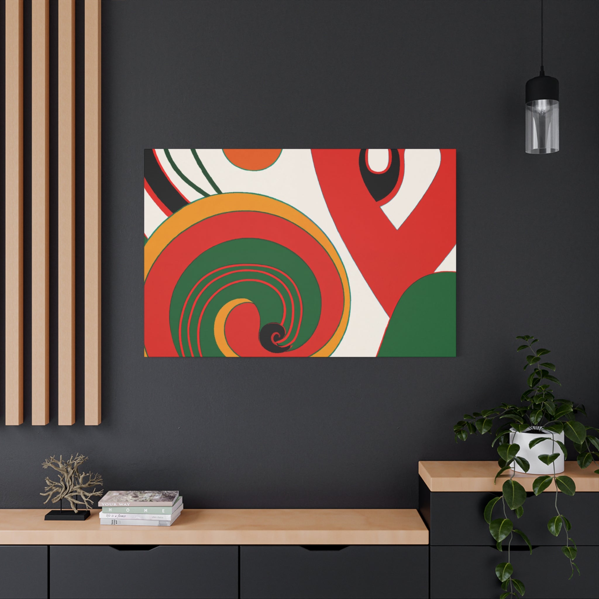 Groovy Kaleidoscope - Canvas