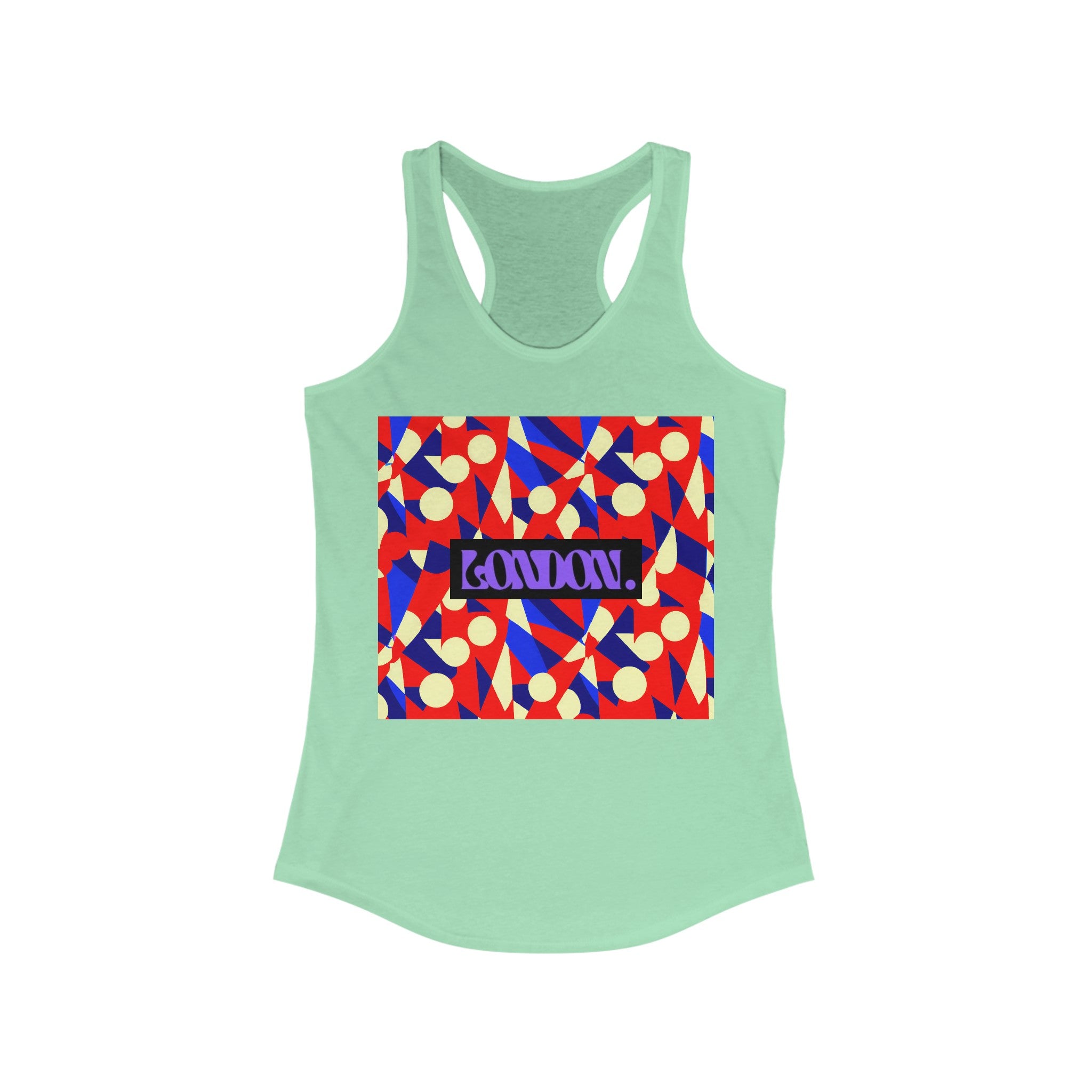 "Groovy Galleria by Donovan Starshine" - Racerback Tank Top