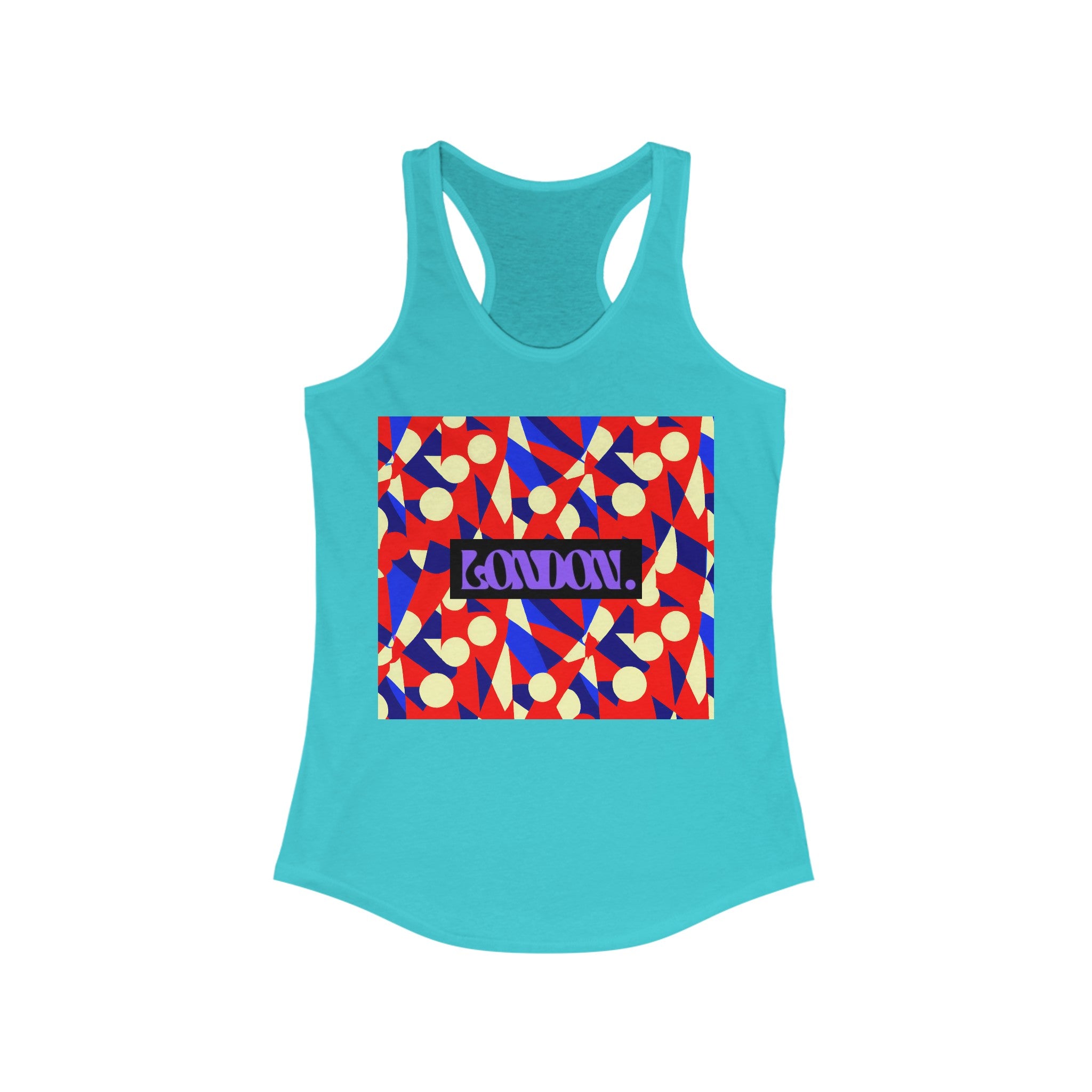 "Groovy Galleria by Donovan Starshine" - Racerback Tank Top