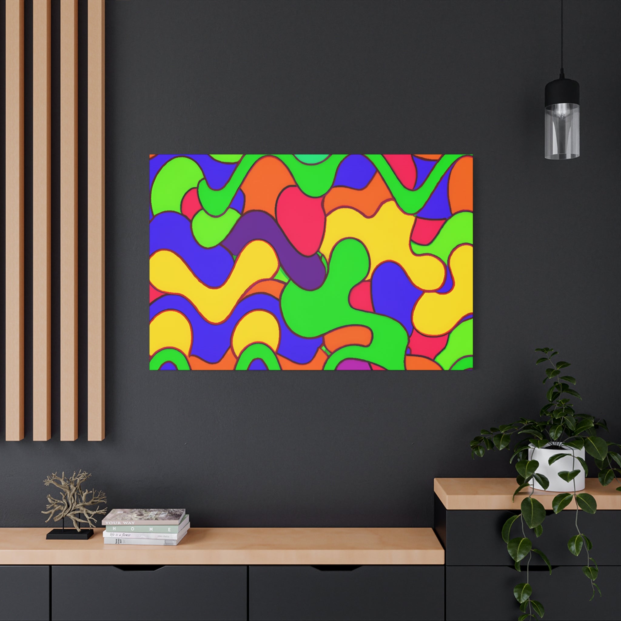 Starflower Groovy - Canvas