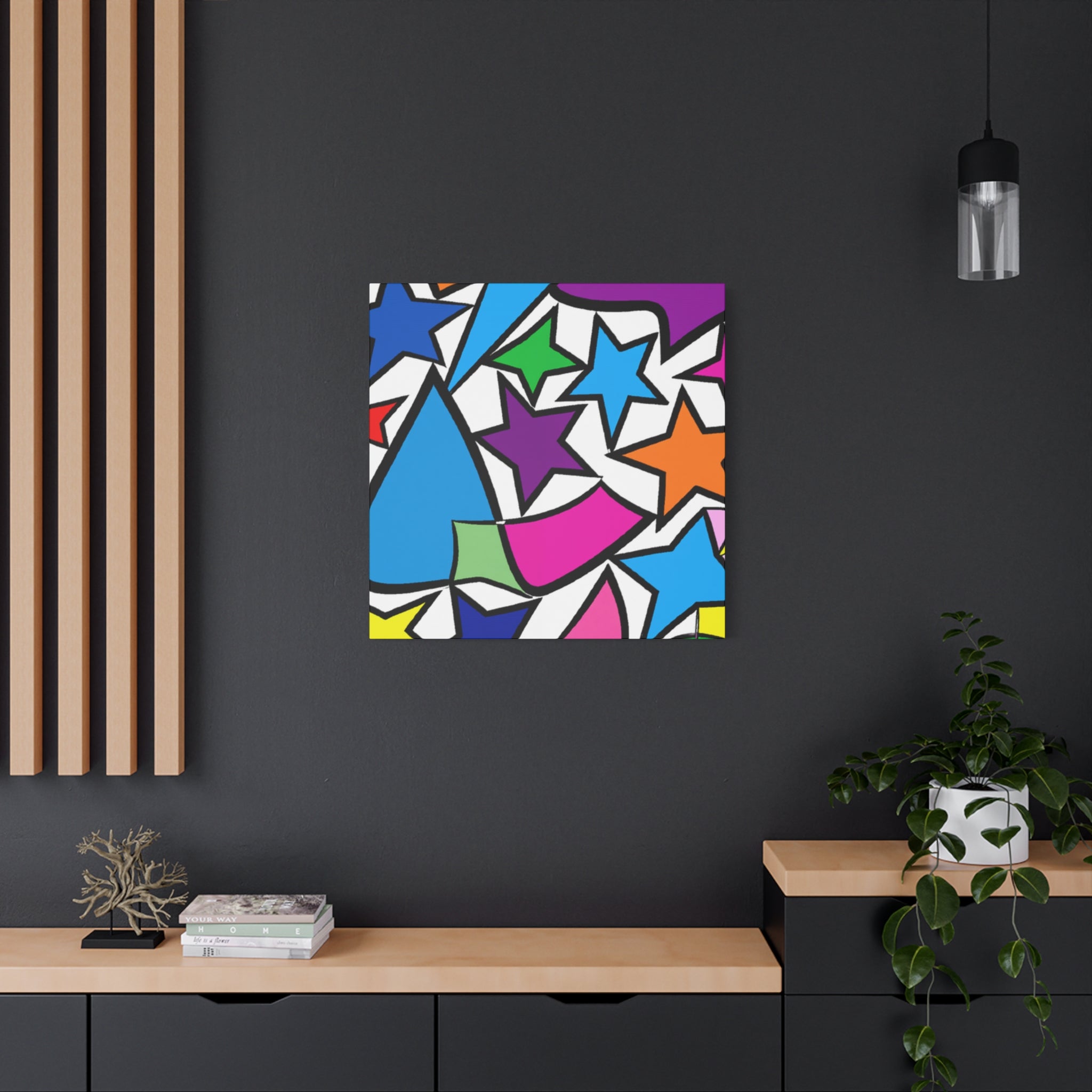 Cosmic Kaleidoscope - Canvas