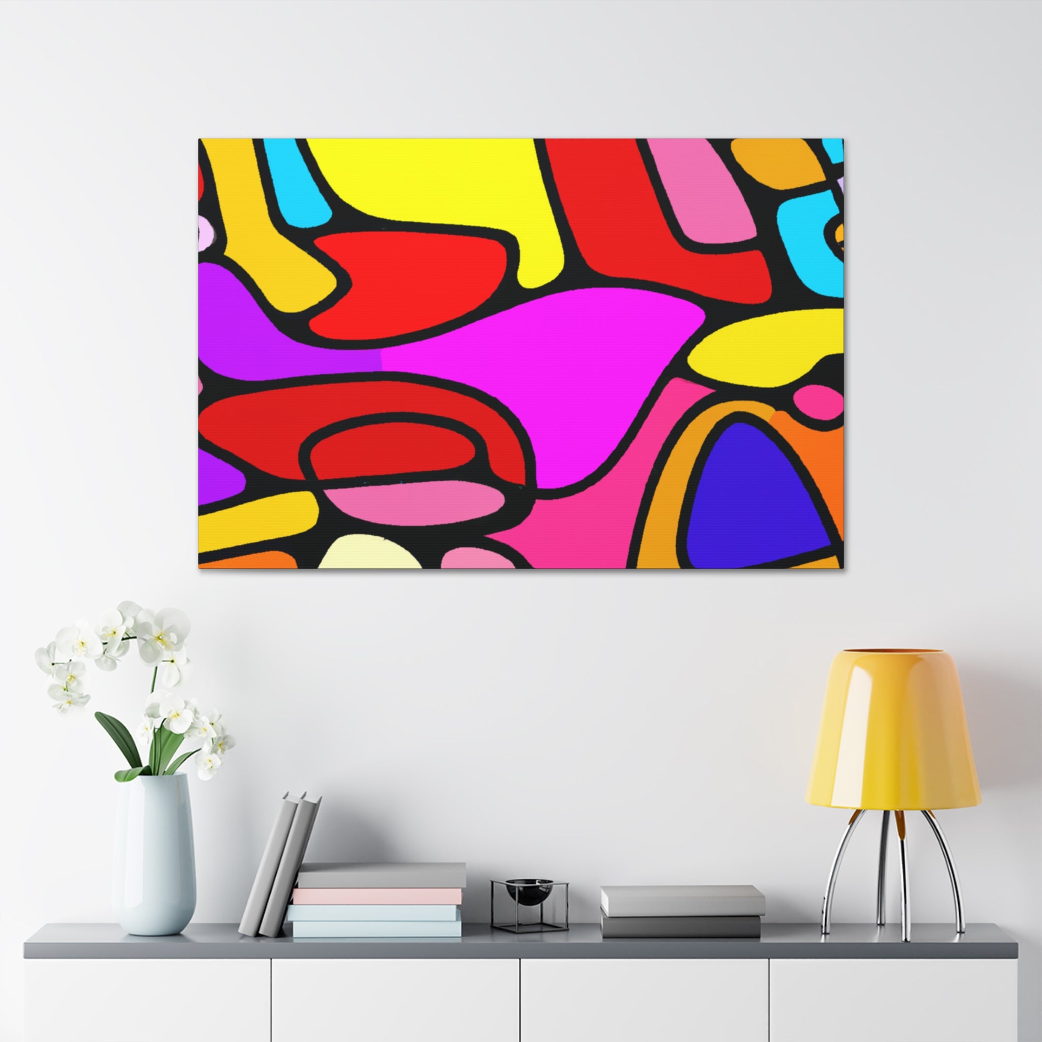 Groovy Kaleidoscope - Canvas