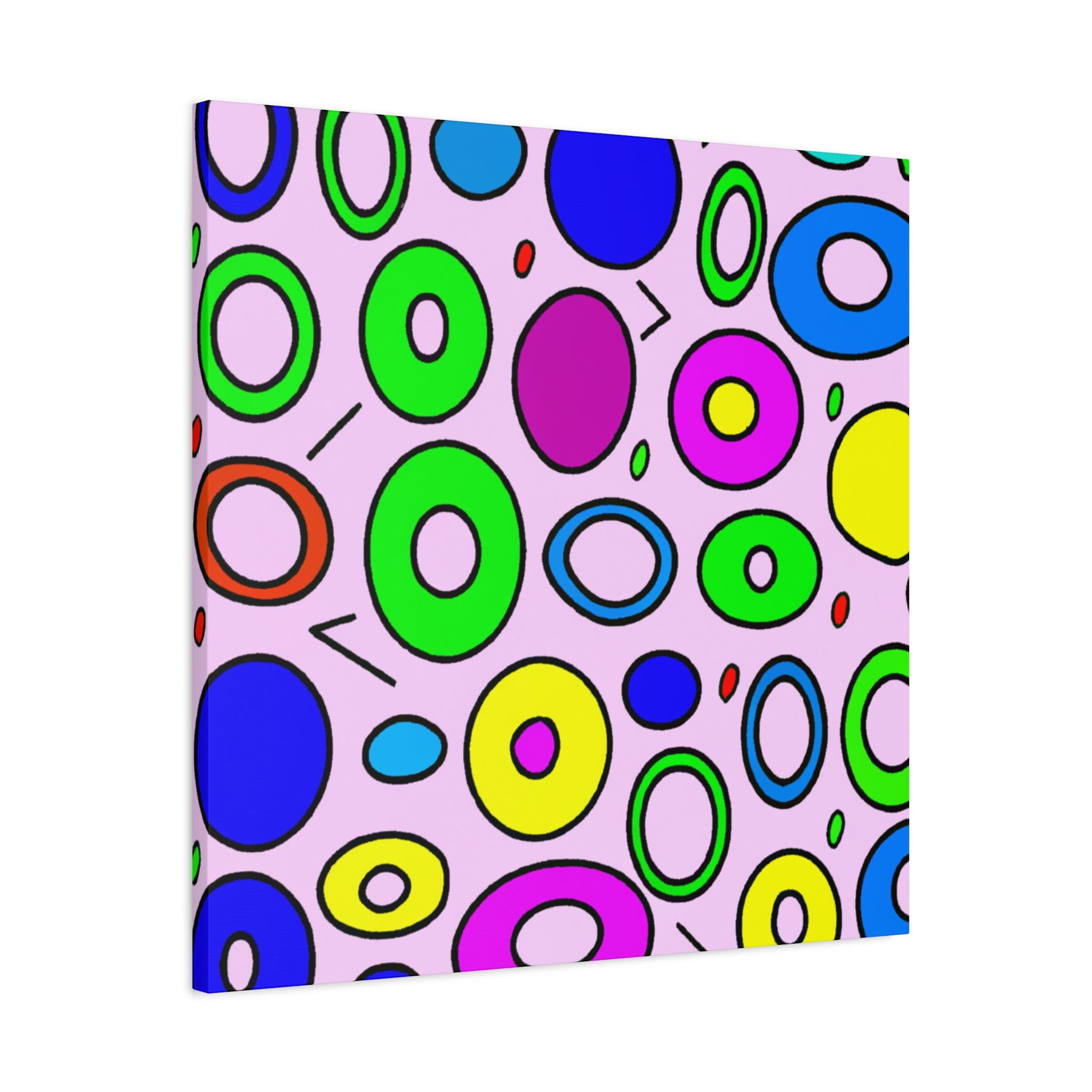 Groovy Kaleidoscope - Canvas