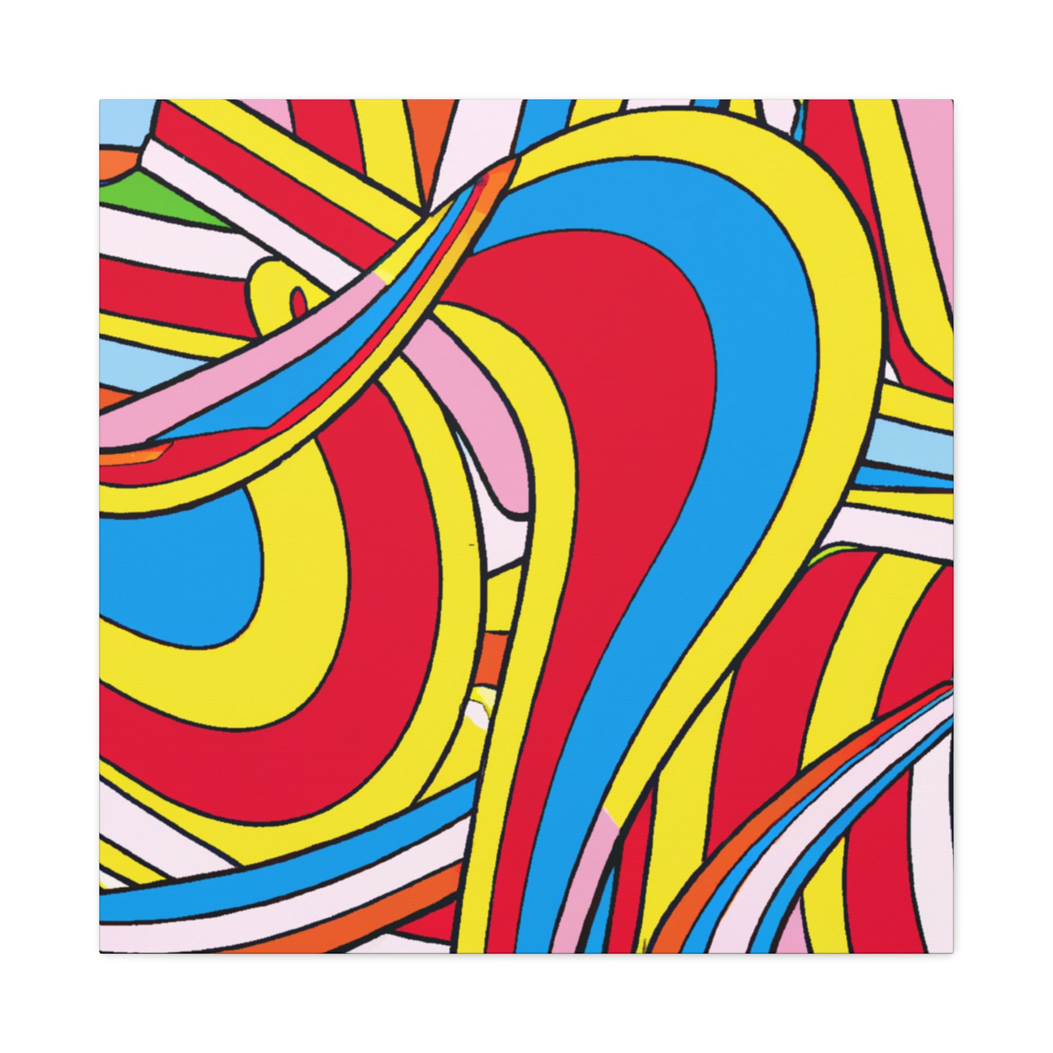 Groovy Kaleidoscope - Canvas