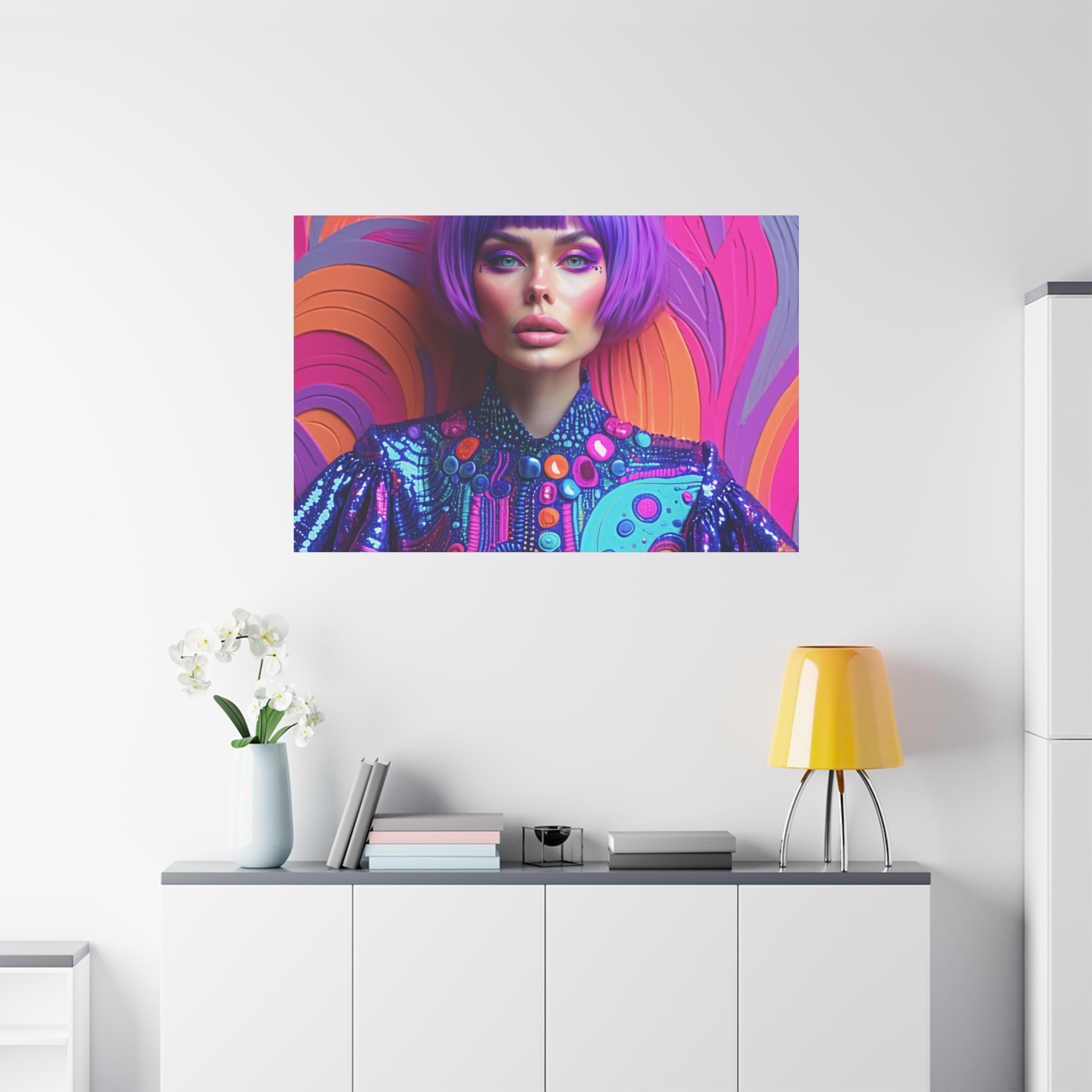Groovy Vortex - Canvas