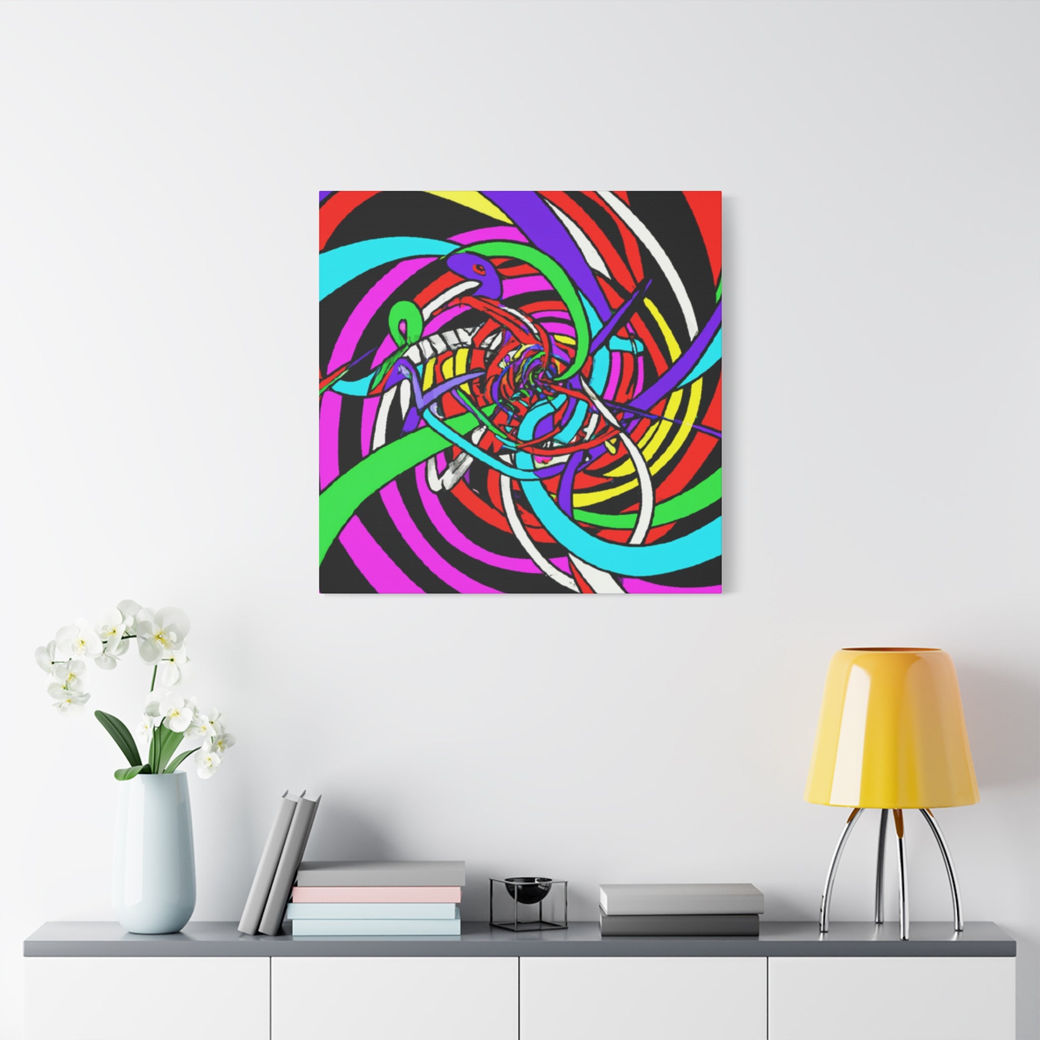 Groovy Kaleidoscope - Canvas