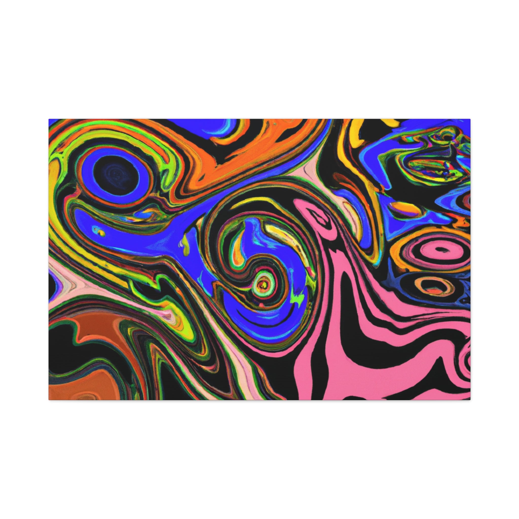 Groovy Kaleidoscope - Canvas