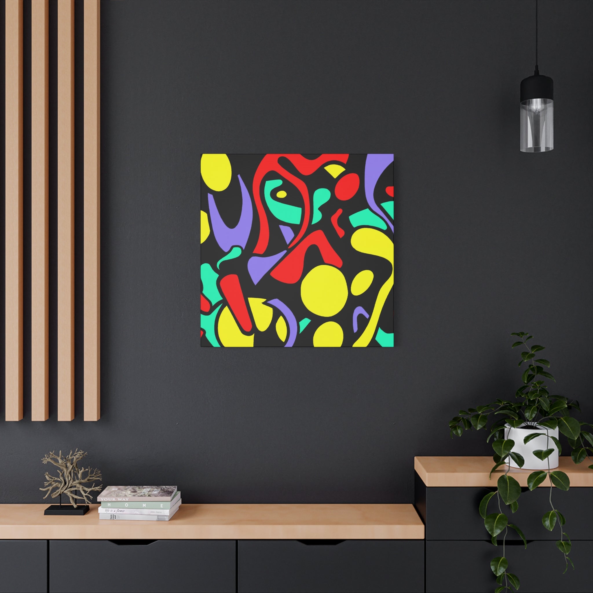 Groovy Kaleidoscope - Canvas