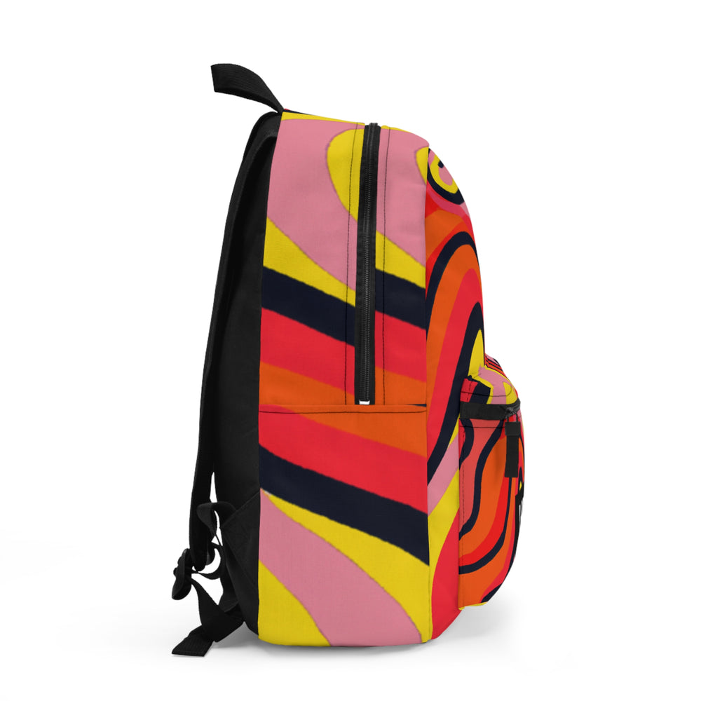 "Groovy Kaleidoscope Emporium" - Backpack