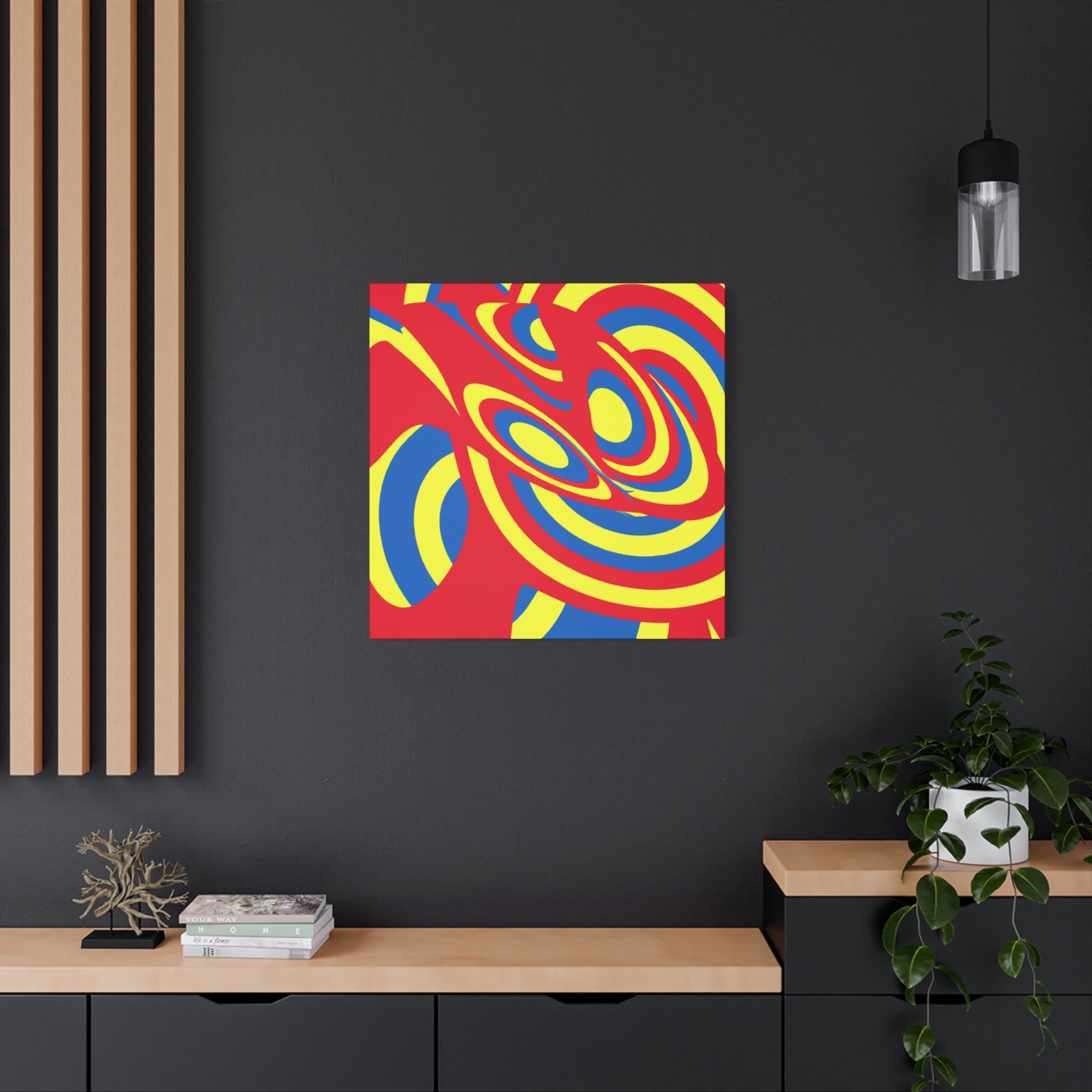Groovy Kaleidoscope - Canvas