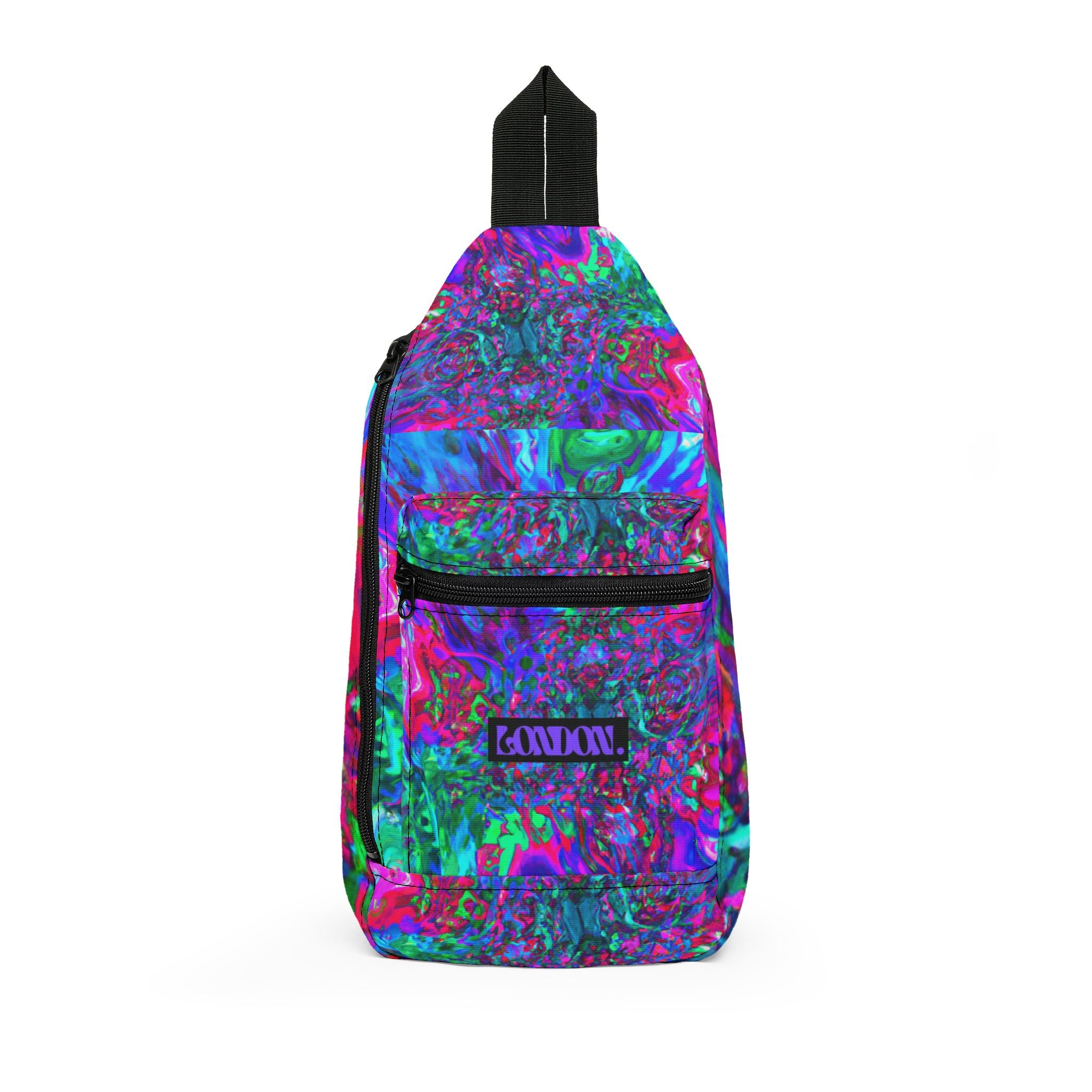 "Grooveline Prismatics" - Sling Bag