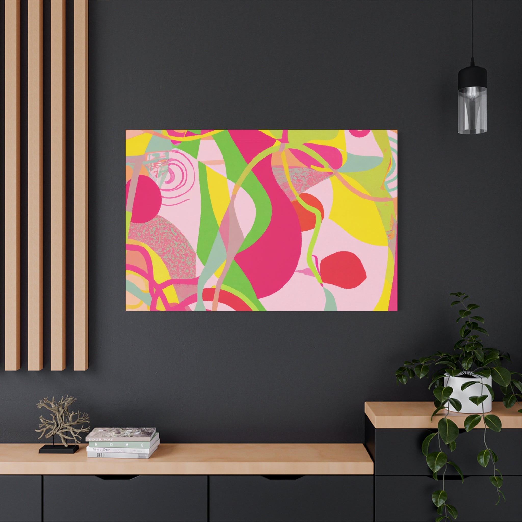 Groovy Kaleidoscope - Canvas